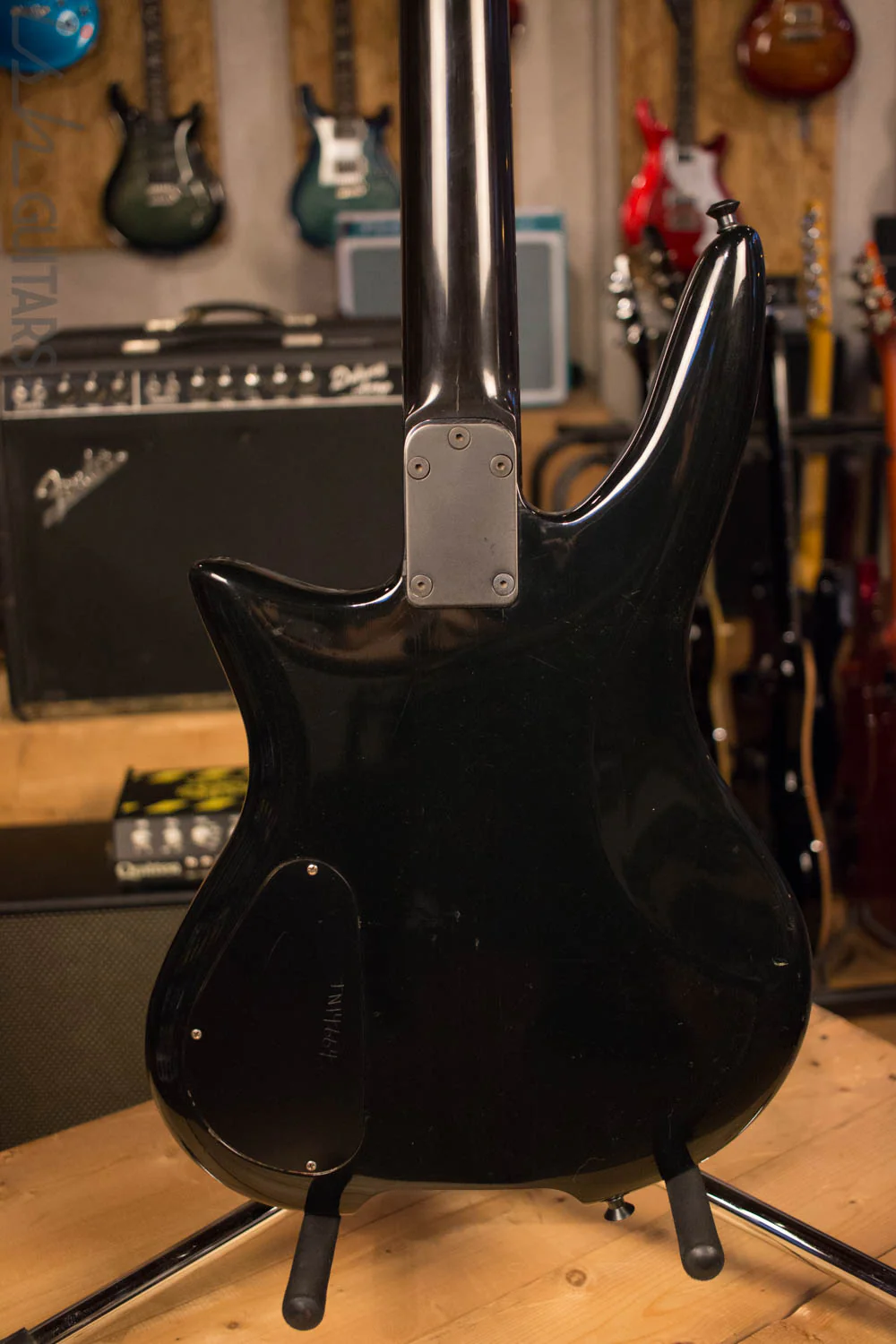 Steinberger XQ3 Fretless Bass Black 4 String - Image 7