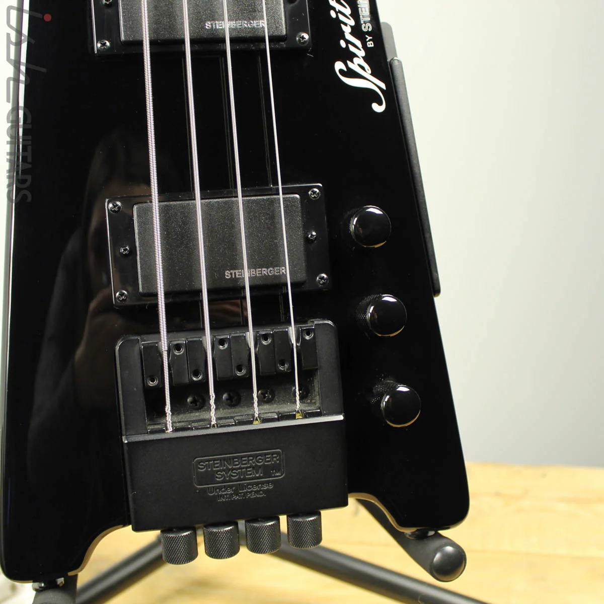 Steinberger Spirit XT-2 Bass Black w/ Gig Bag - Image 3