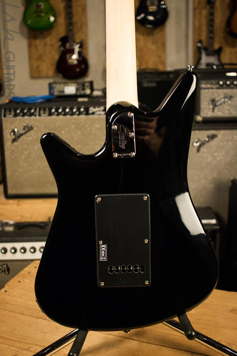 Sterling by Music Man Albert Lee HH Electric Guitar - Black - Image 7