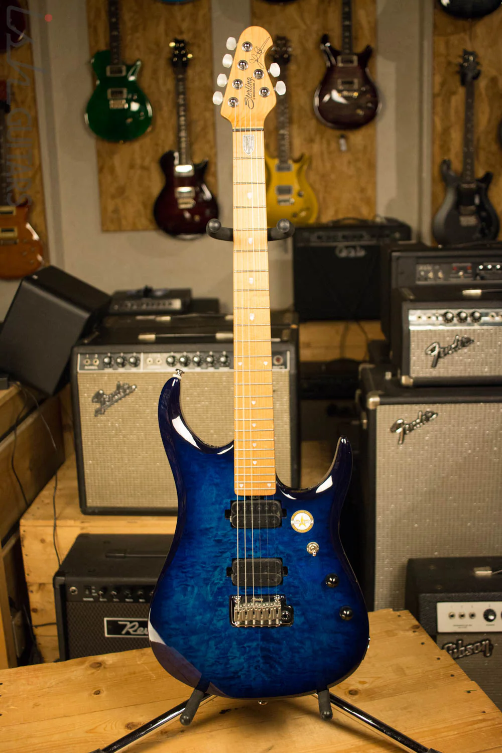 Sterling by Music Man John Petrucci Signature JP150 Neptune Blue - Image 2