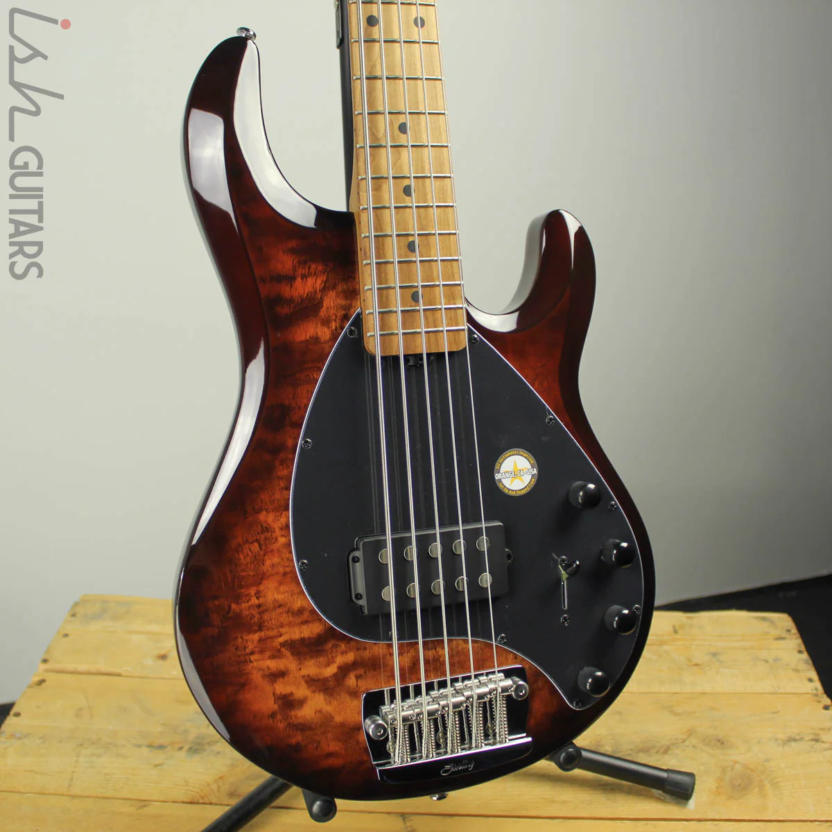 Sterling by Music Man RAY35QM 5-String Island Burst C-Stock