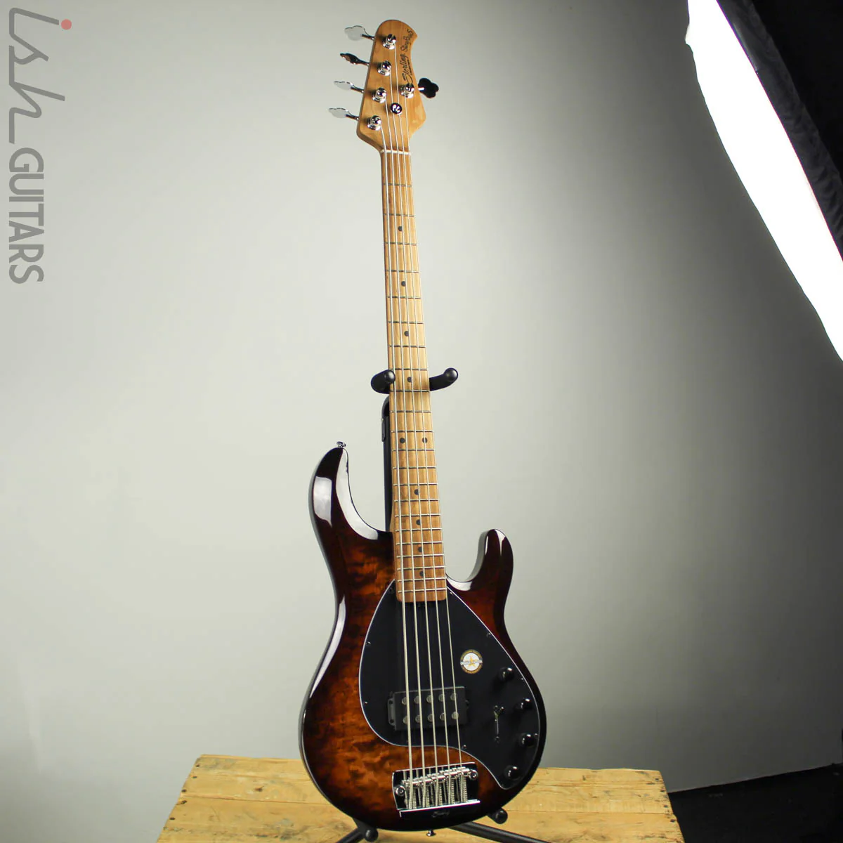Sterling by Music Man RAY35QM 5-String Island Burst C-Stock - Image 2