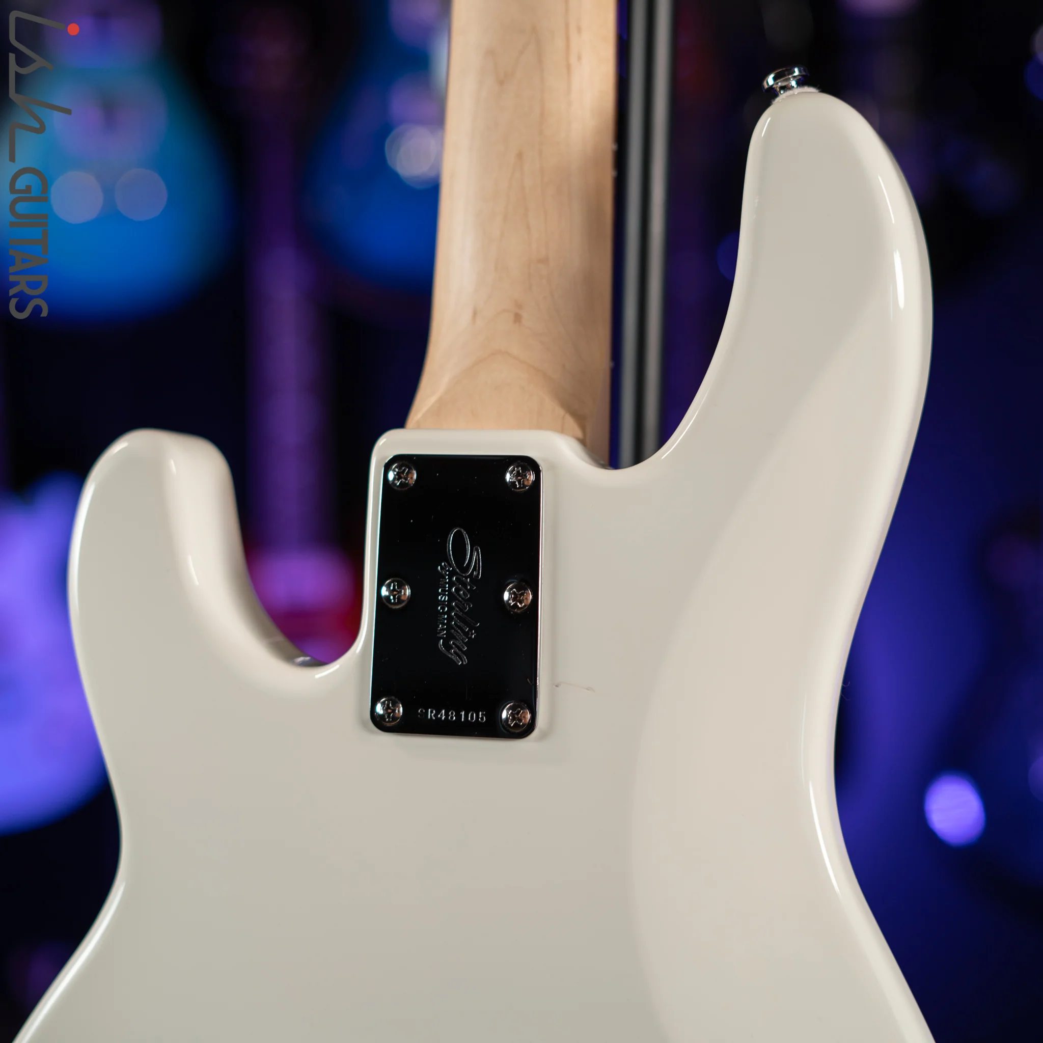 Sterling by Music Man Short Scale StingRay White - Image 9