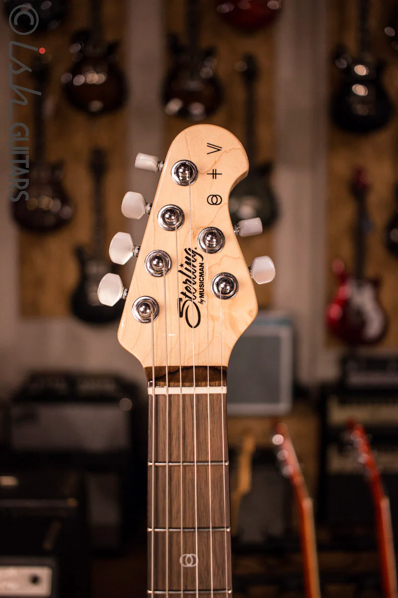 Sterling by Music Man St. Vincent Signature Series Electric Guitar Vincent Blue - Image 5