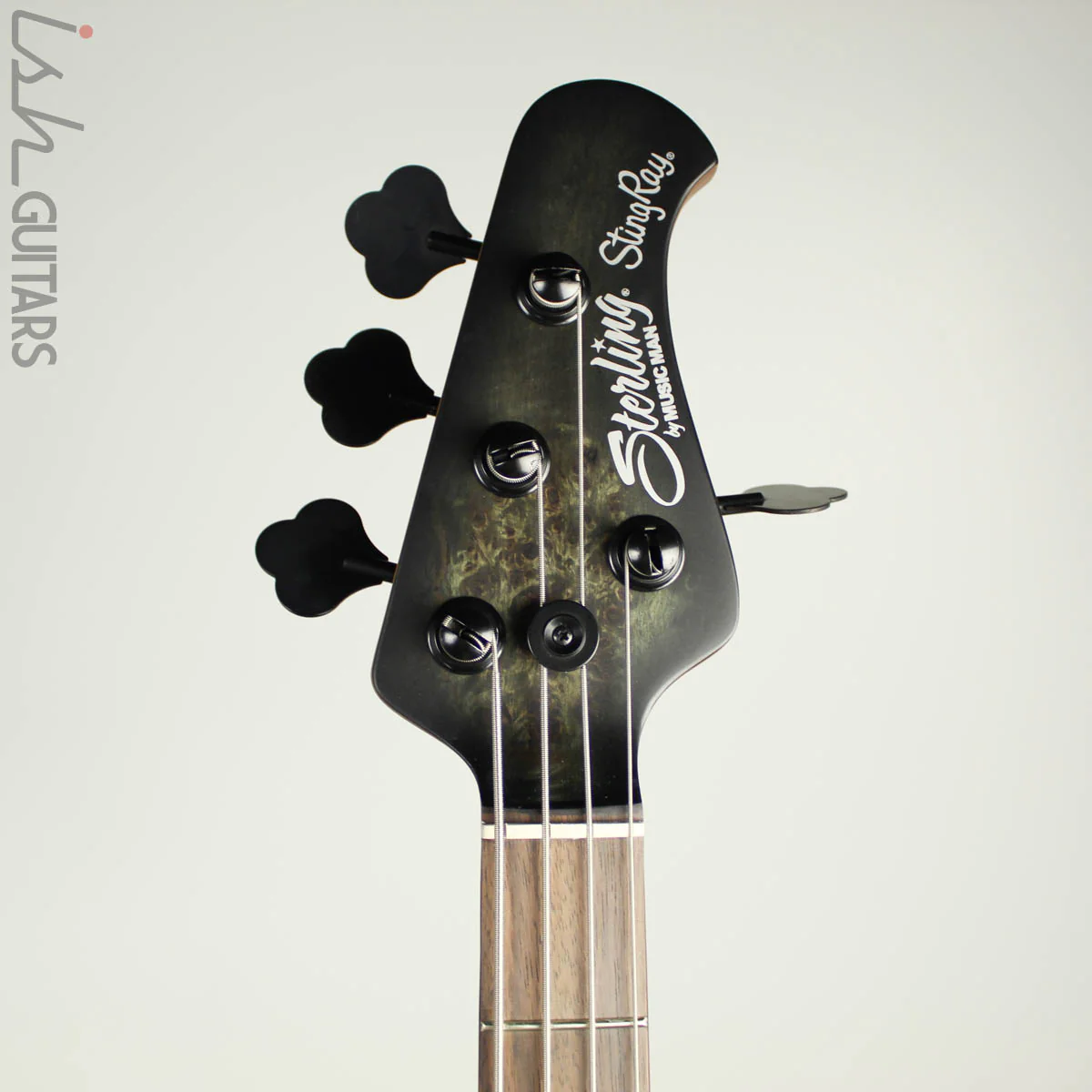 Sterling by Music Man StingRay Ray34PB Trans Black Satin w/ Bag B-STOCK - Image 7
