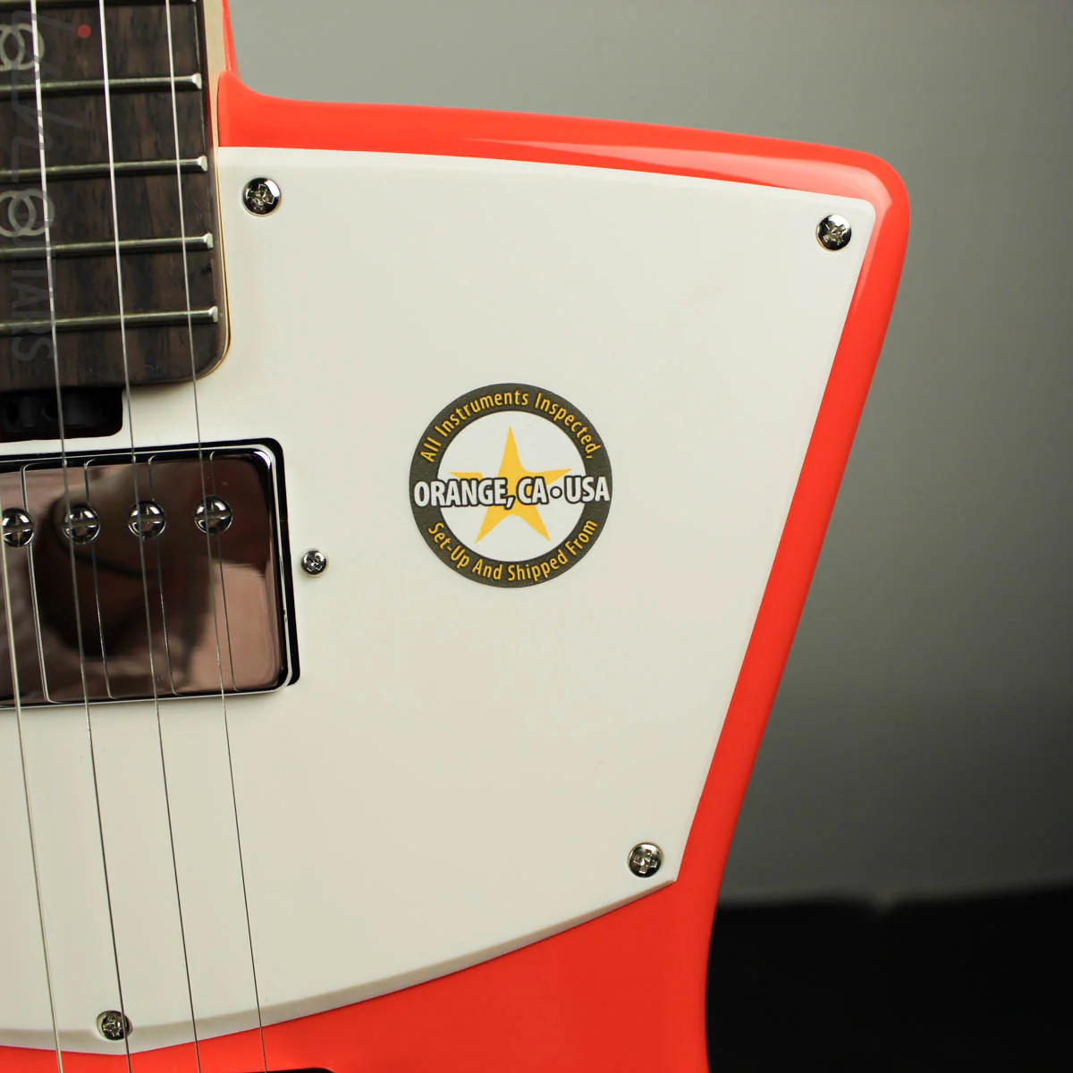 2019 Sterling by Music Man St. Vincent HH Fiesta Red STV60HH-FRD B-Stock - Image 5