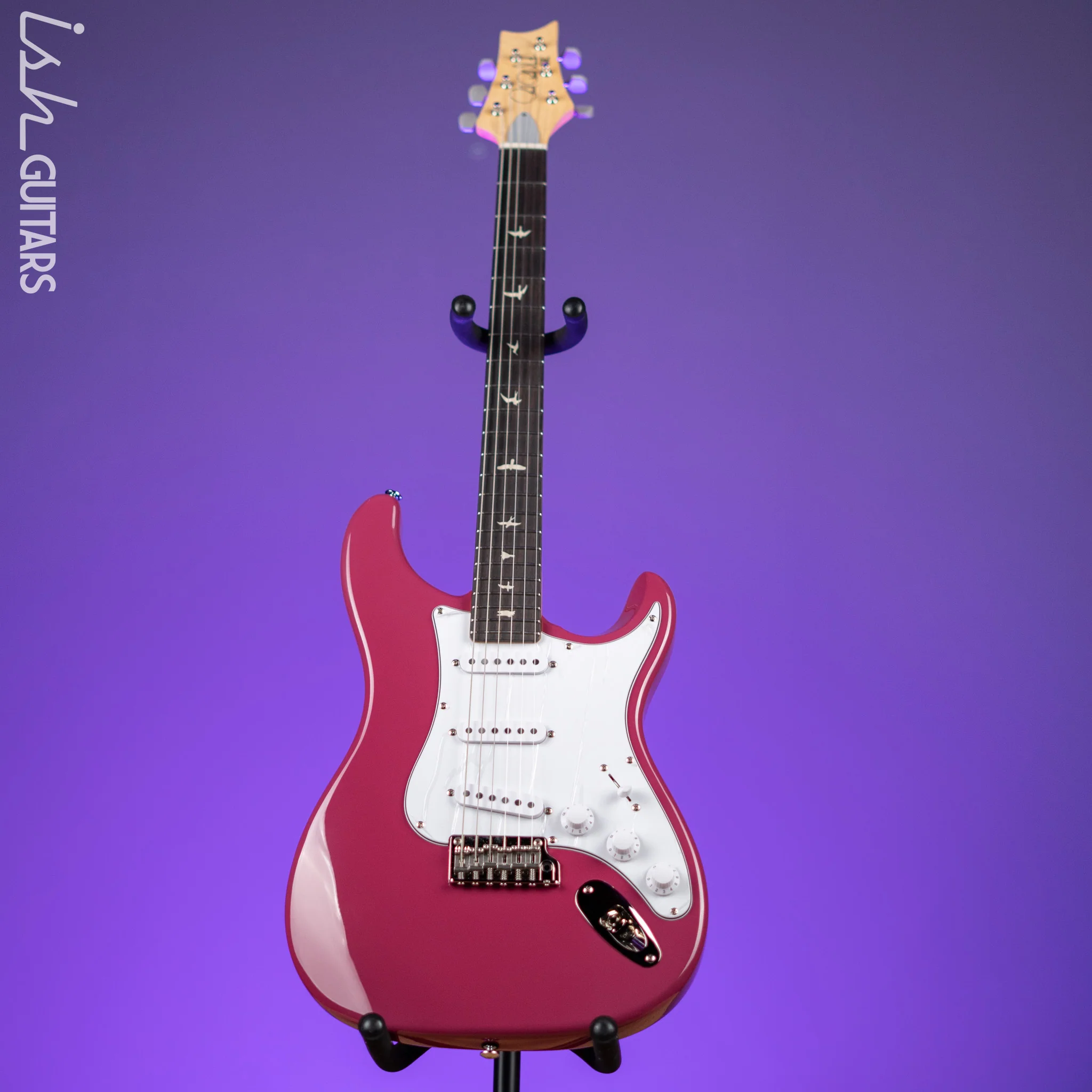 PRS SE Silver Sky Dragon Fruit Demo - Image 2