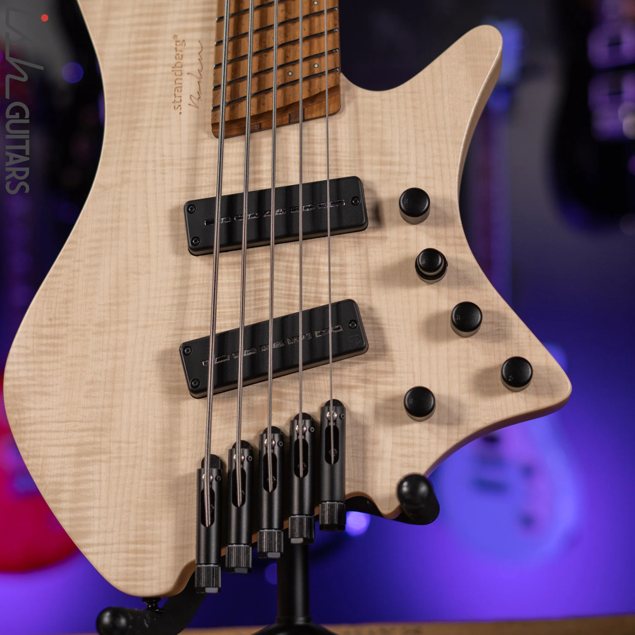 Strandberg Boden 5 Original 5-String Bass Natural Satin - Image 4
