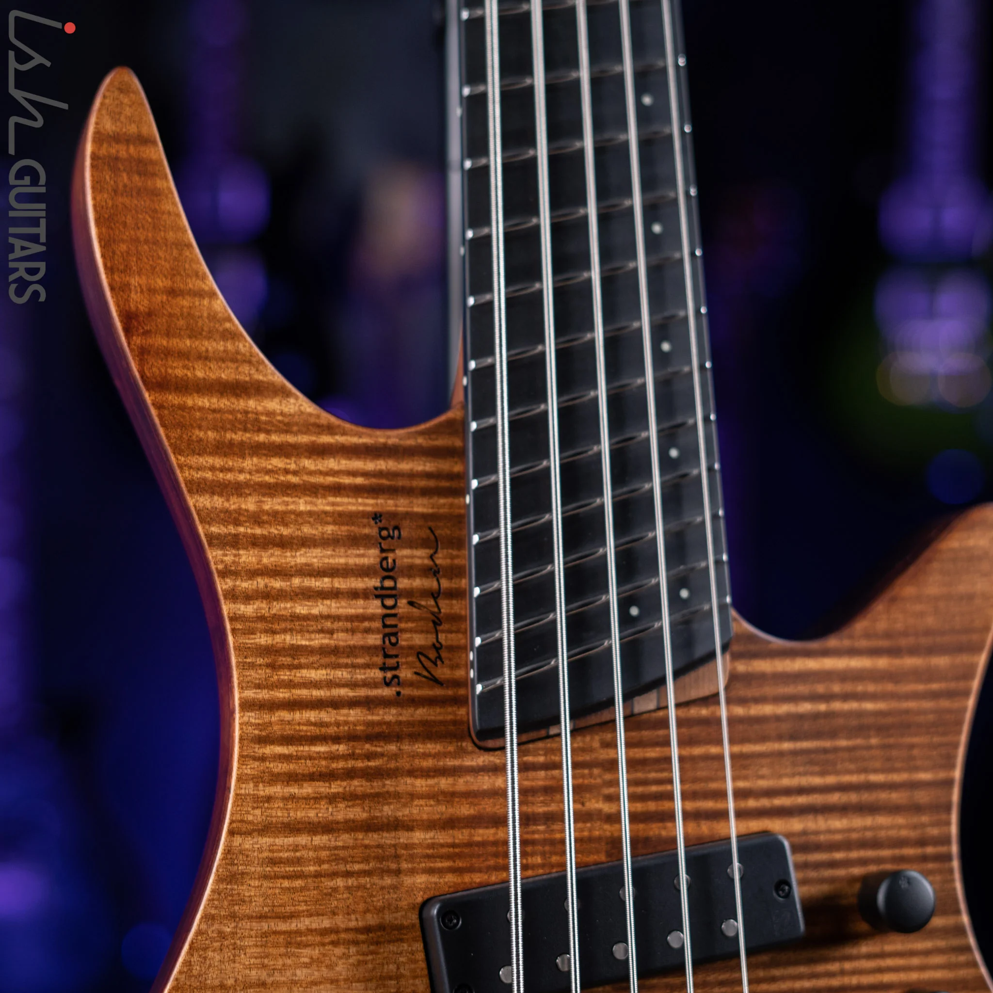 Strandberg Boden Bass Prog 5 Richlite Fretboard Brown - Image 3