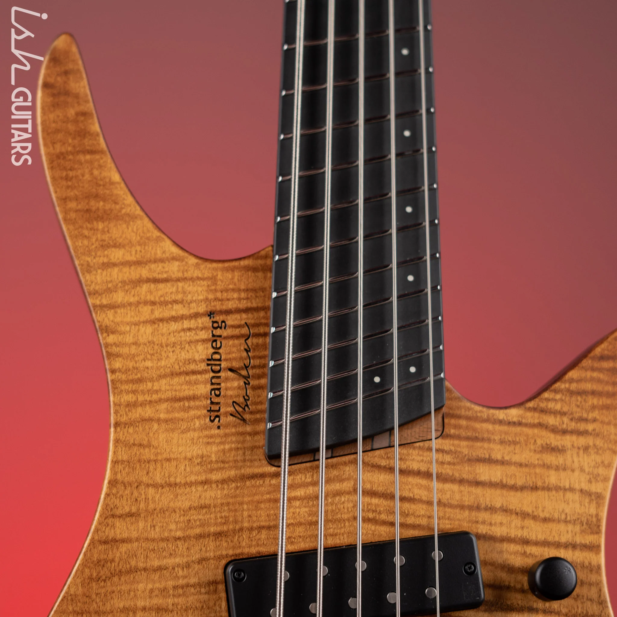 Strandberg Boden Bass Prog 5 Richlite Fretboard Brown - Image 3