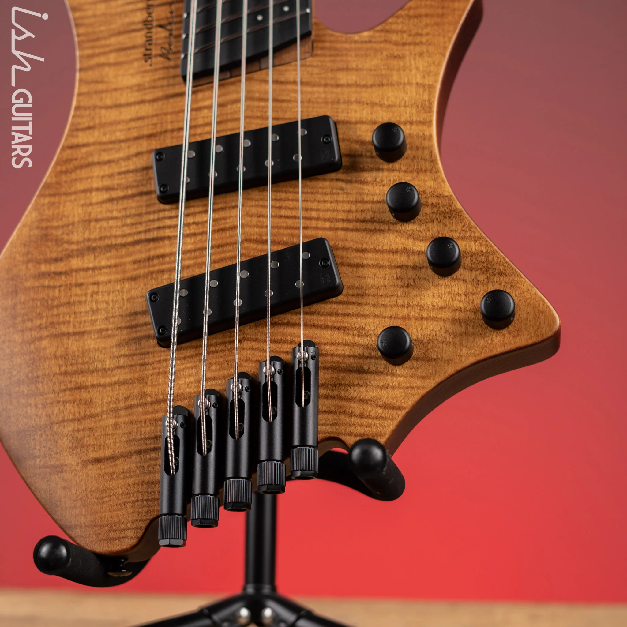 Strandberg Boden Bass Prog 5 Richlite Fretboard Brown - Image 4
