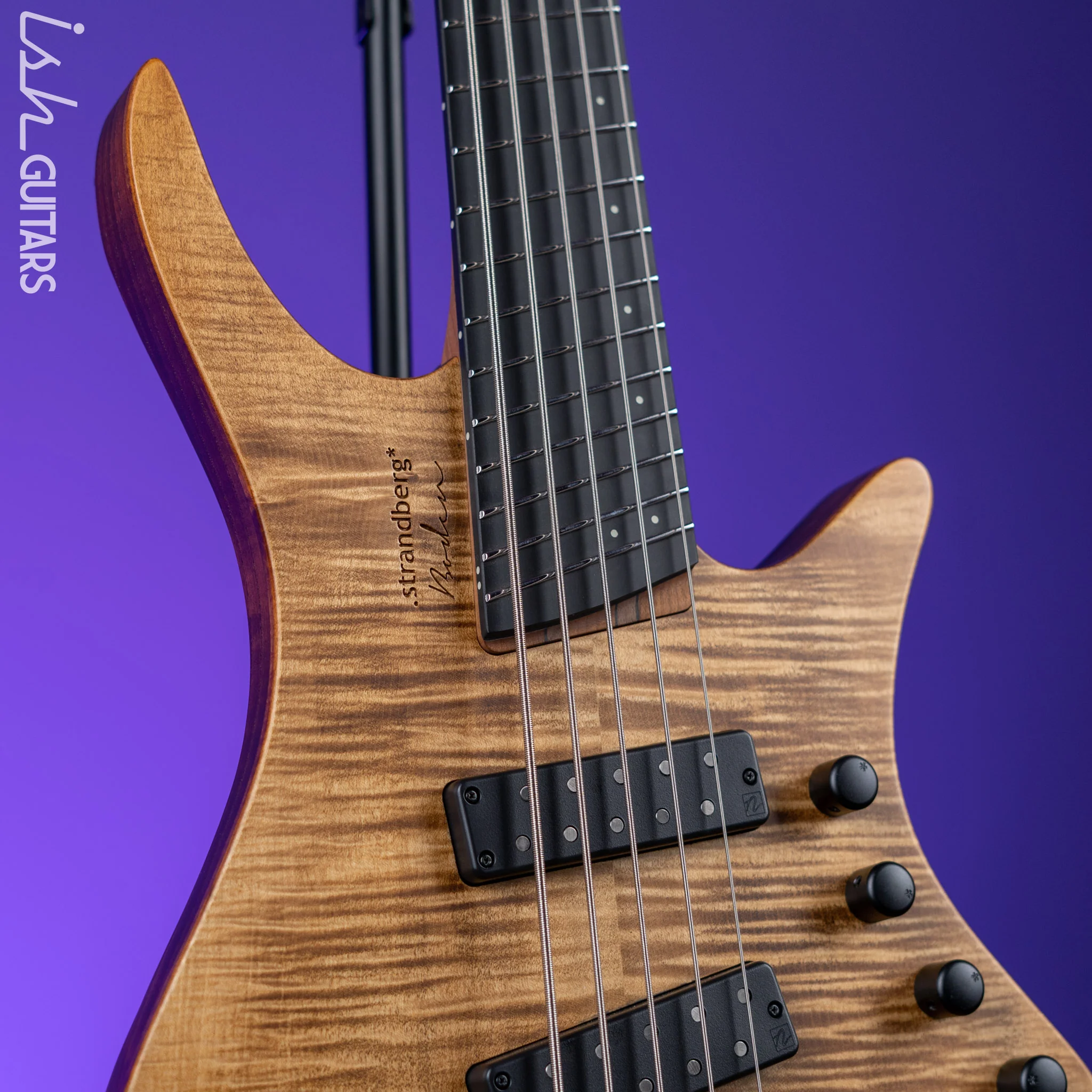 Strandberg Boden Bass Prog 5-String Bass Brown - Image 3