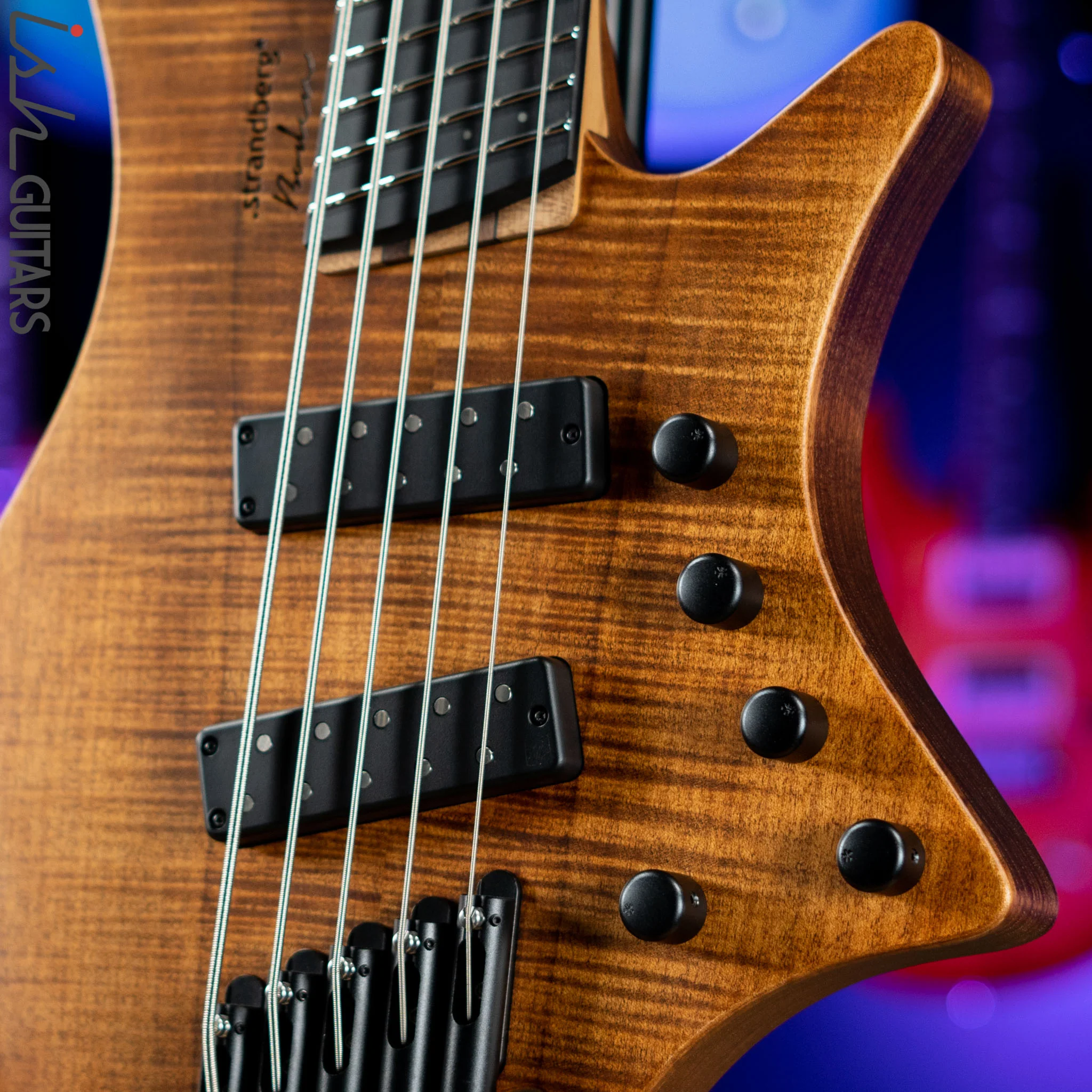 Strandberg Boden Bass Prog 5-String Bass Brown - Image 4