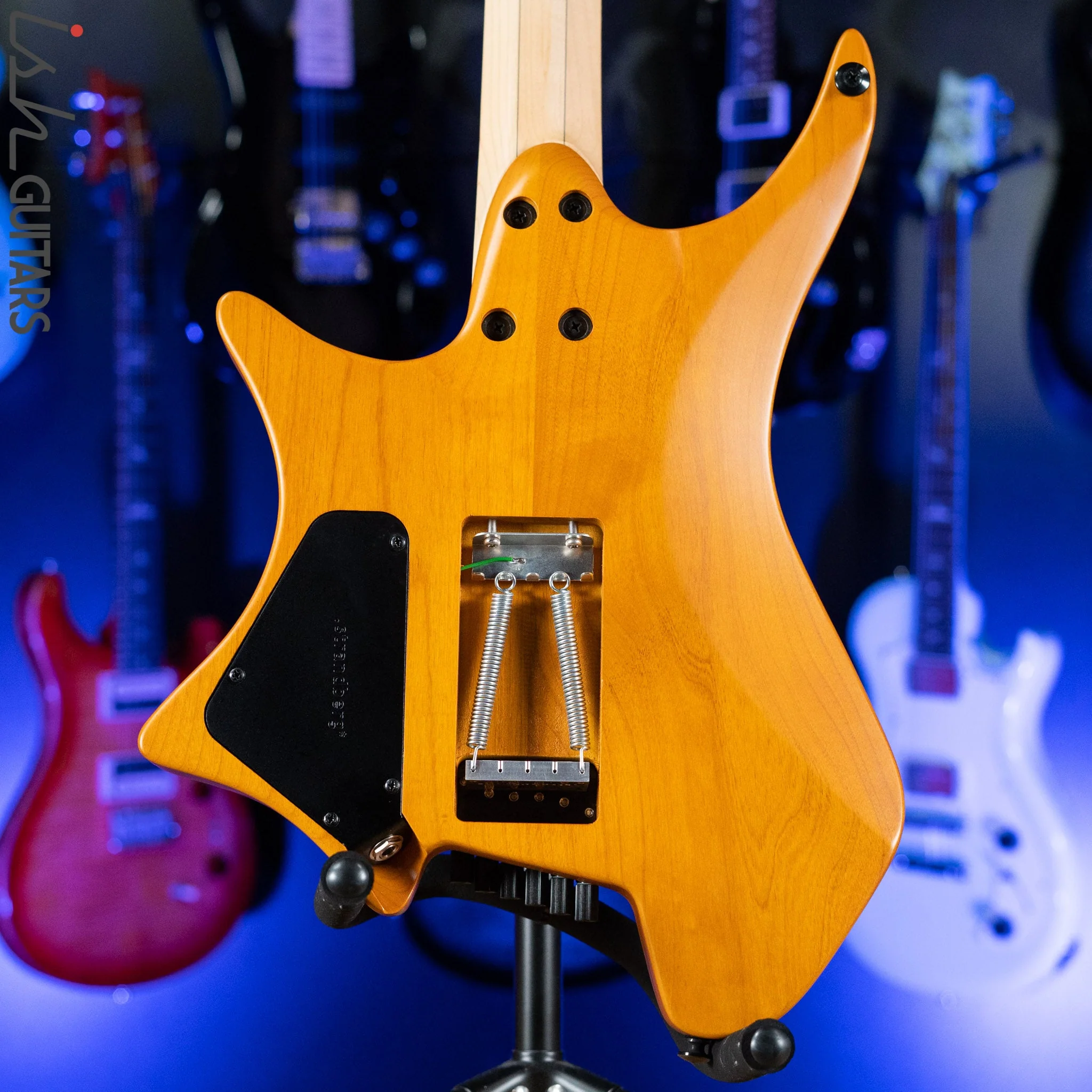 Strandberg Boden Fusion NX 6 Multiscale Headless Guitar Amber Yellow - Image 7