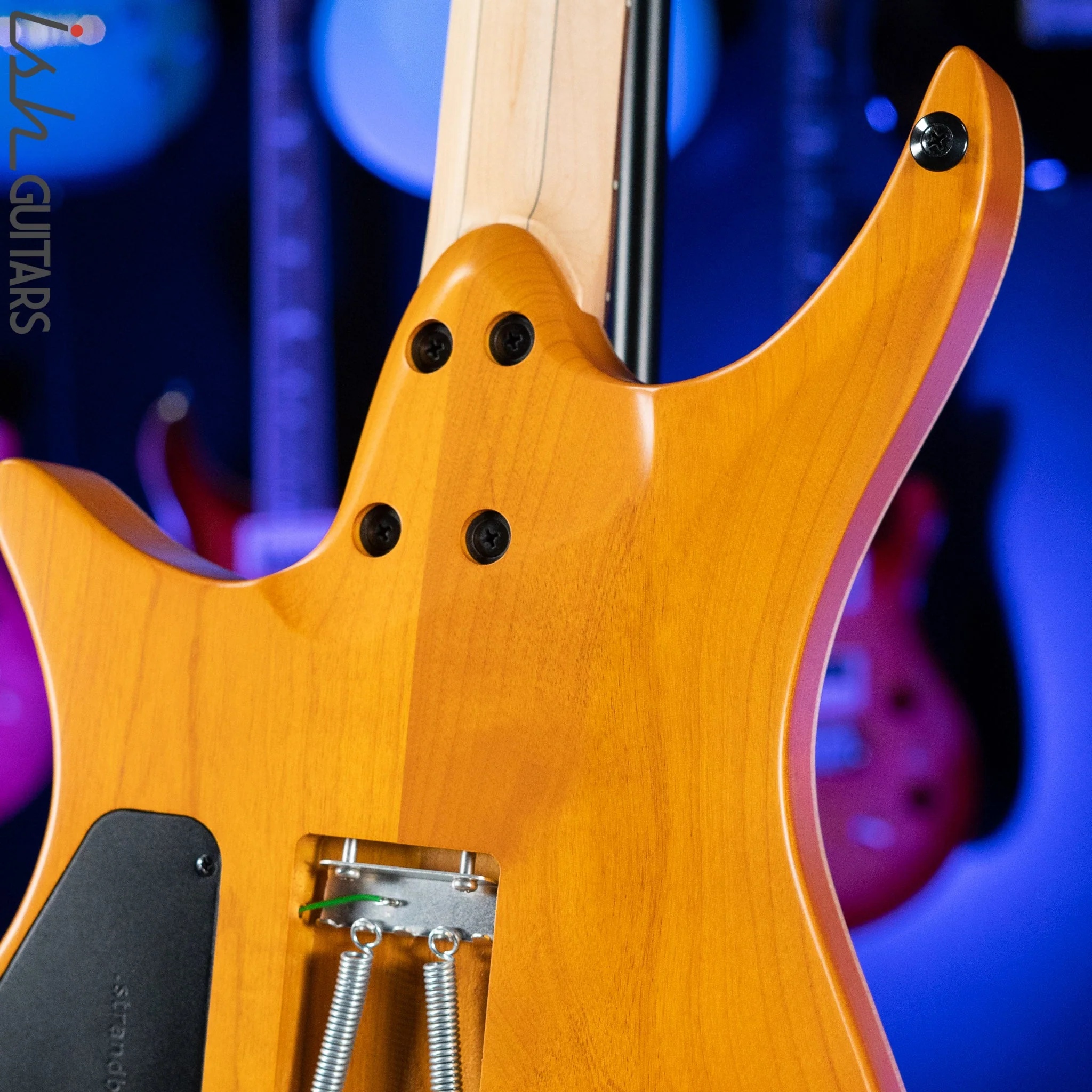 Strandberg Boden Fusion NX 6 Multiscale Headless Guitar Amber Yellow - Image 8