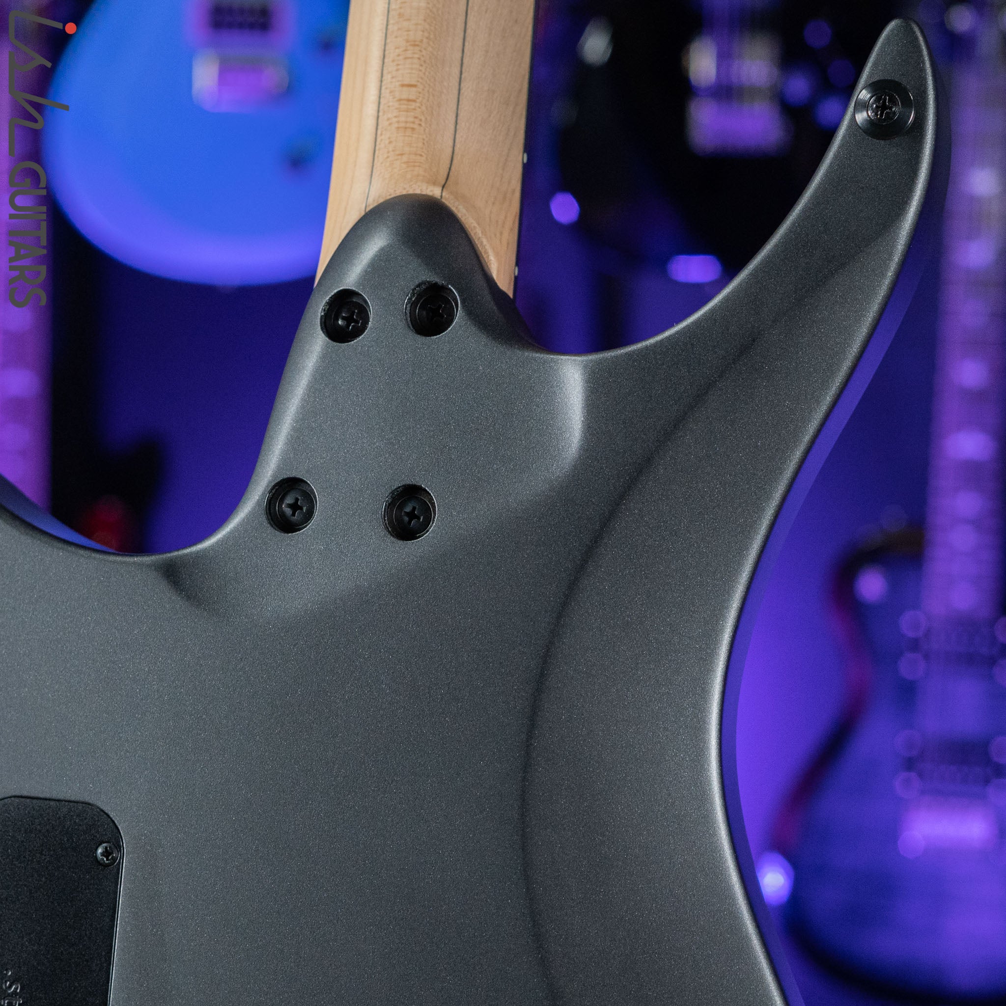 Strandberg Boden Metal NX 6 Multiscale Headless Guitar Black Granite Demo - Image 8