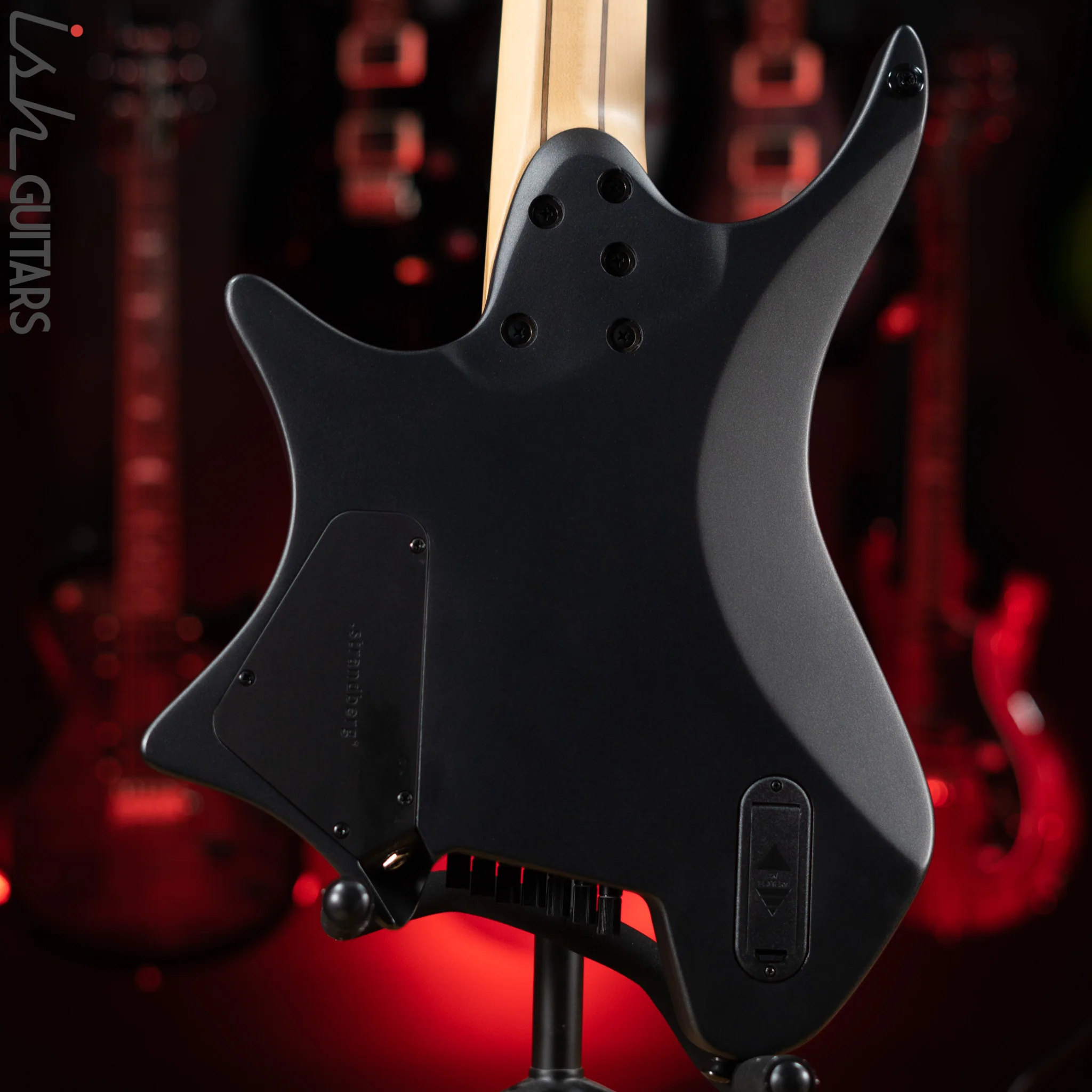 Strandberg Boden Metal NX 7 Multiscale Headless Guitar Black Granite - Image 7