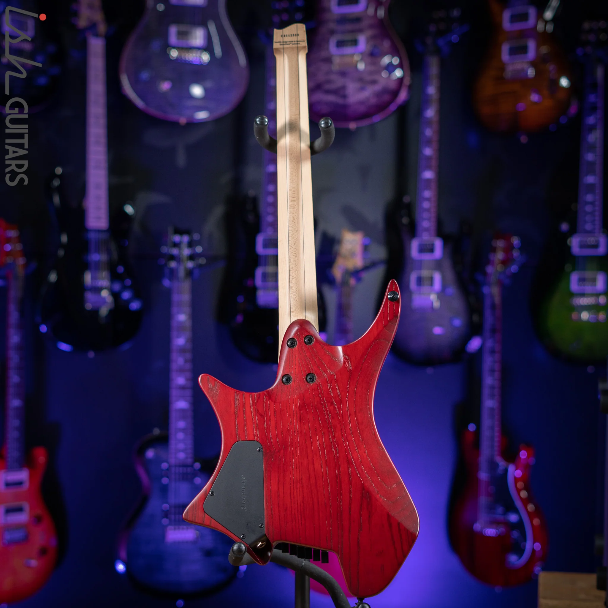 Strandberg Boden Original NX 6 Autumn Red Multi-Scale Headless Guitar - Image 6
