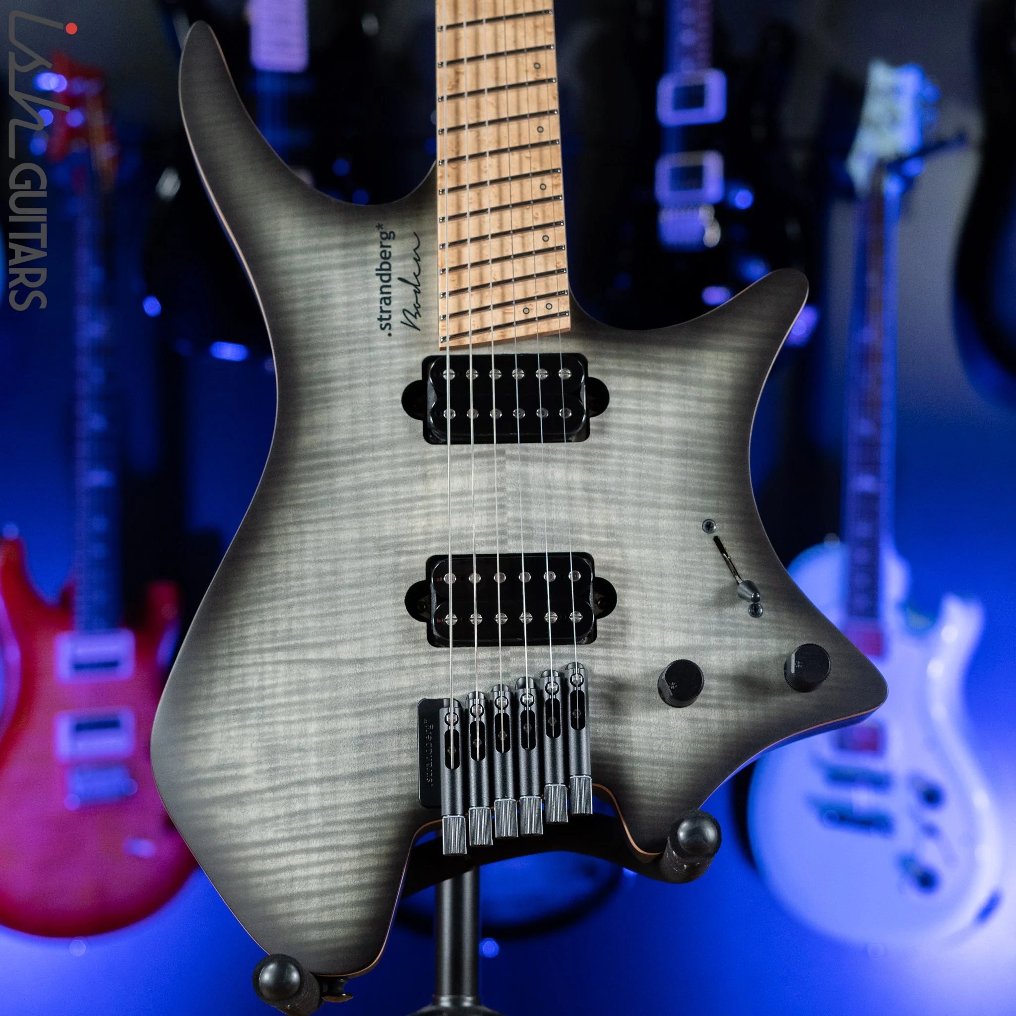 Strandberg Boden Original NX 6 Charcoal Black Multi-Scale Headless Guitar