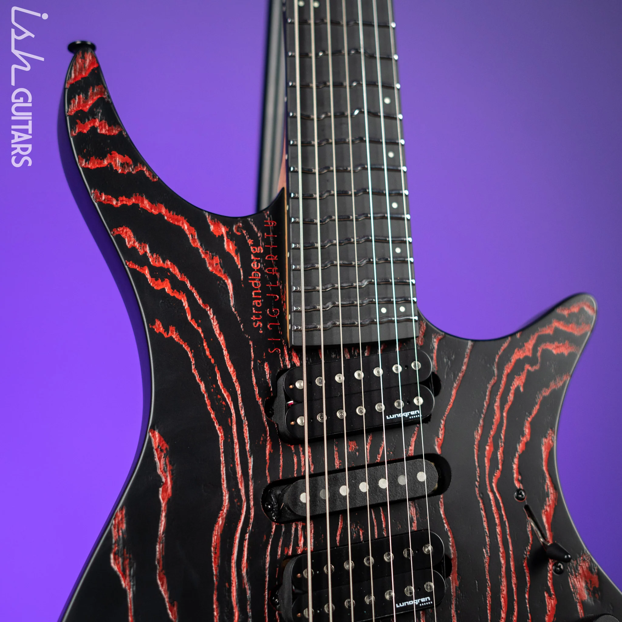 Strandberg Boden Singularity NX 7 True Temperament Red Blast - Image 3