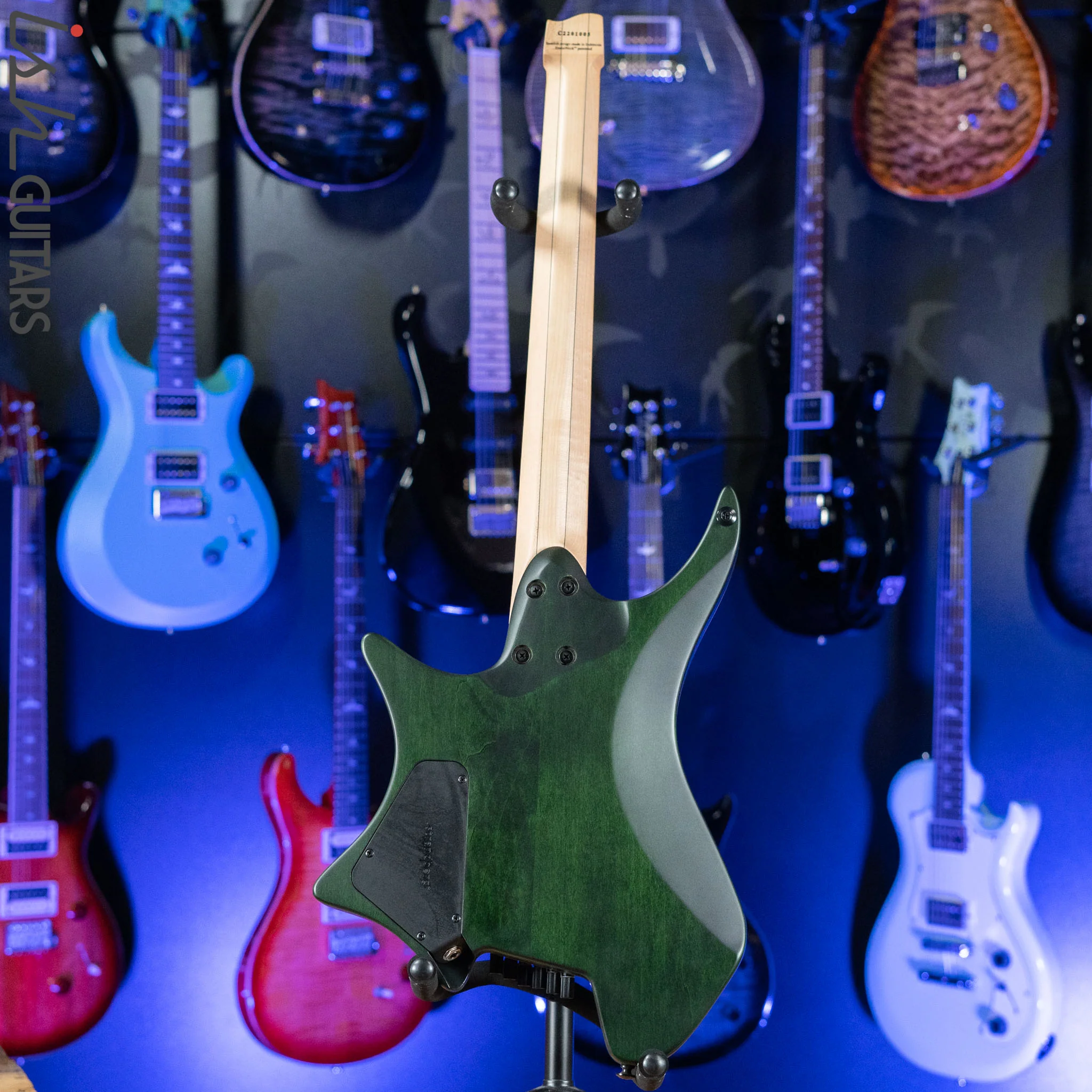 Strandberg Boden Standard NX 6 Multiscale Headless Guitar Green - Image 6