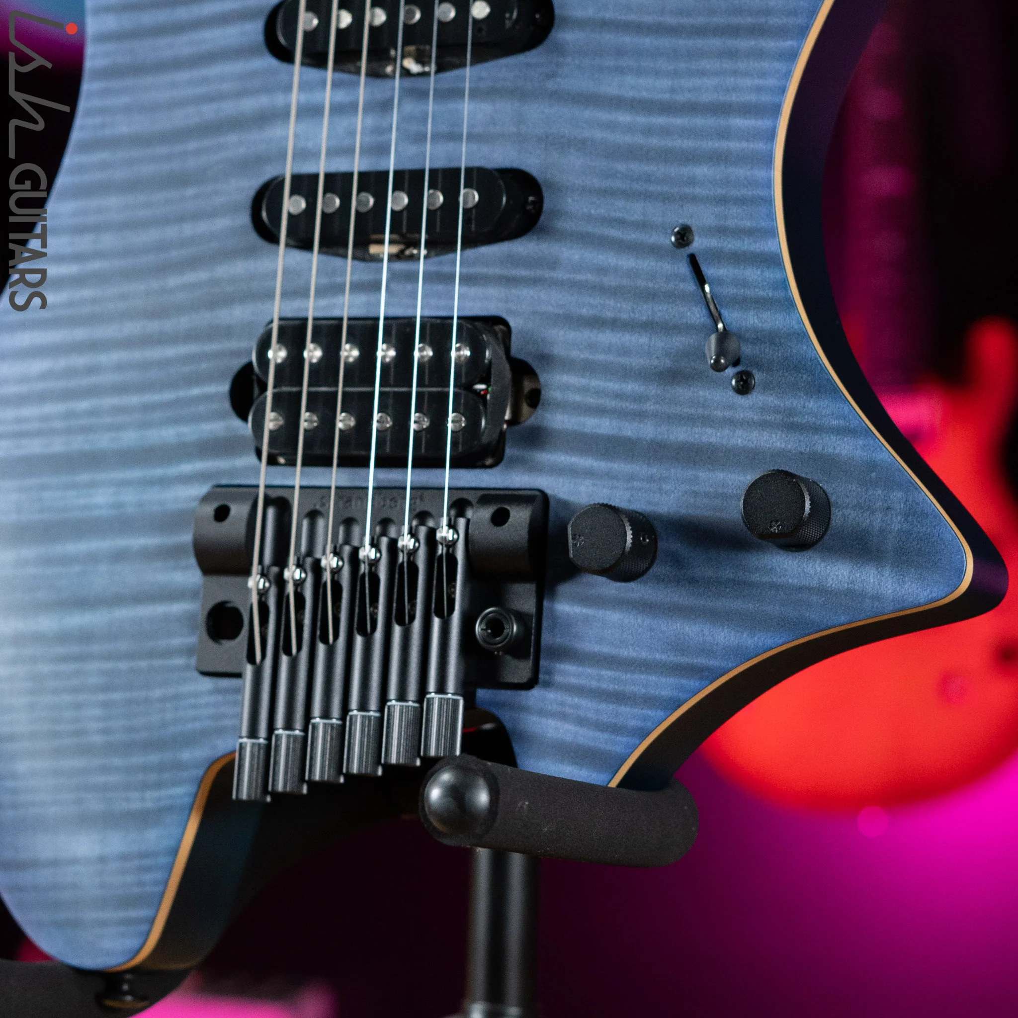 Strandberg Boden Standard NX 6 Multiscale Headless Guitar Tremolo Blue - Image 4