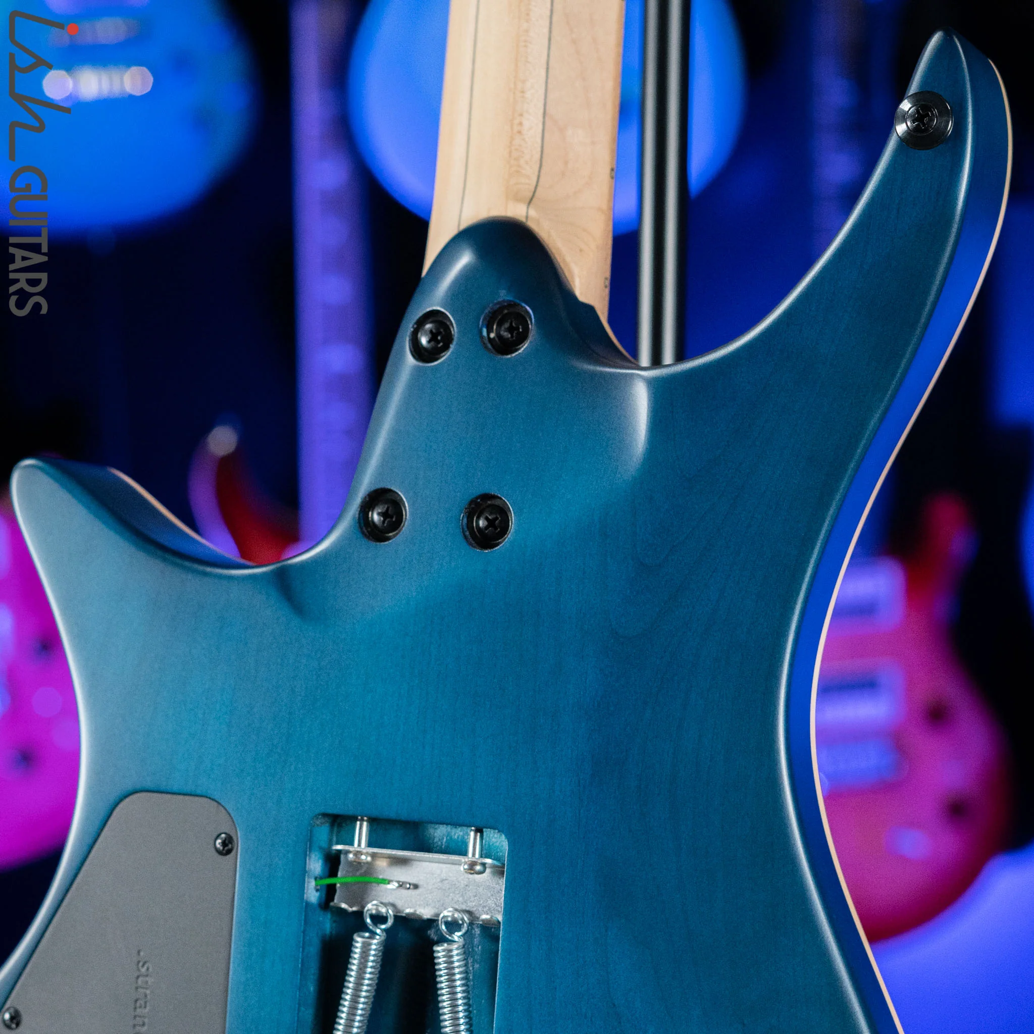 Strandberg Boden Standard NX 6 Multiscale Headless Guitar Tremolo Blue Demo - Image 8