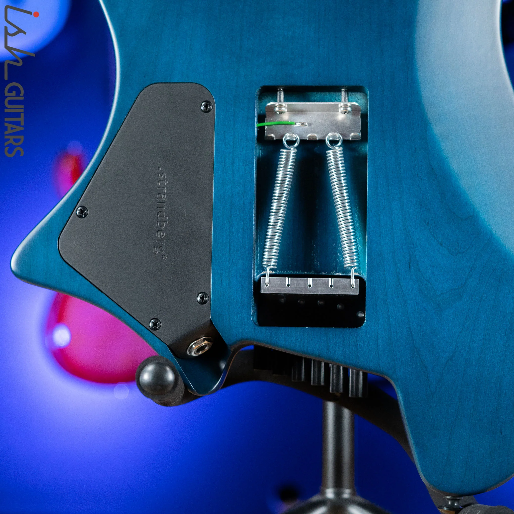 Strandberg Boden Standard NX 6 Multiscale Headless Guitar Tremolo Blue Demo - Image 9