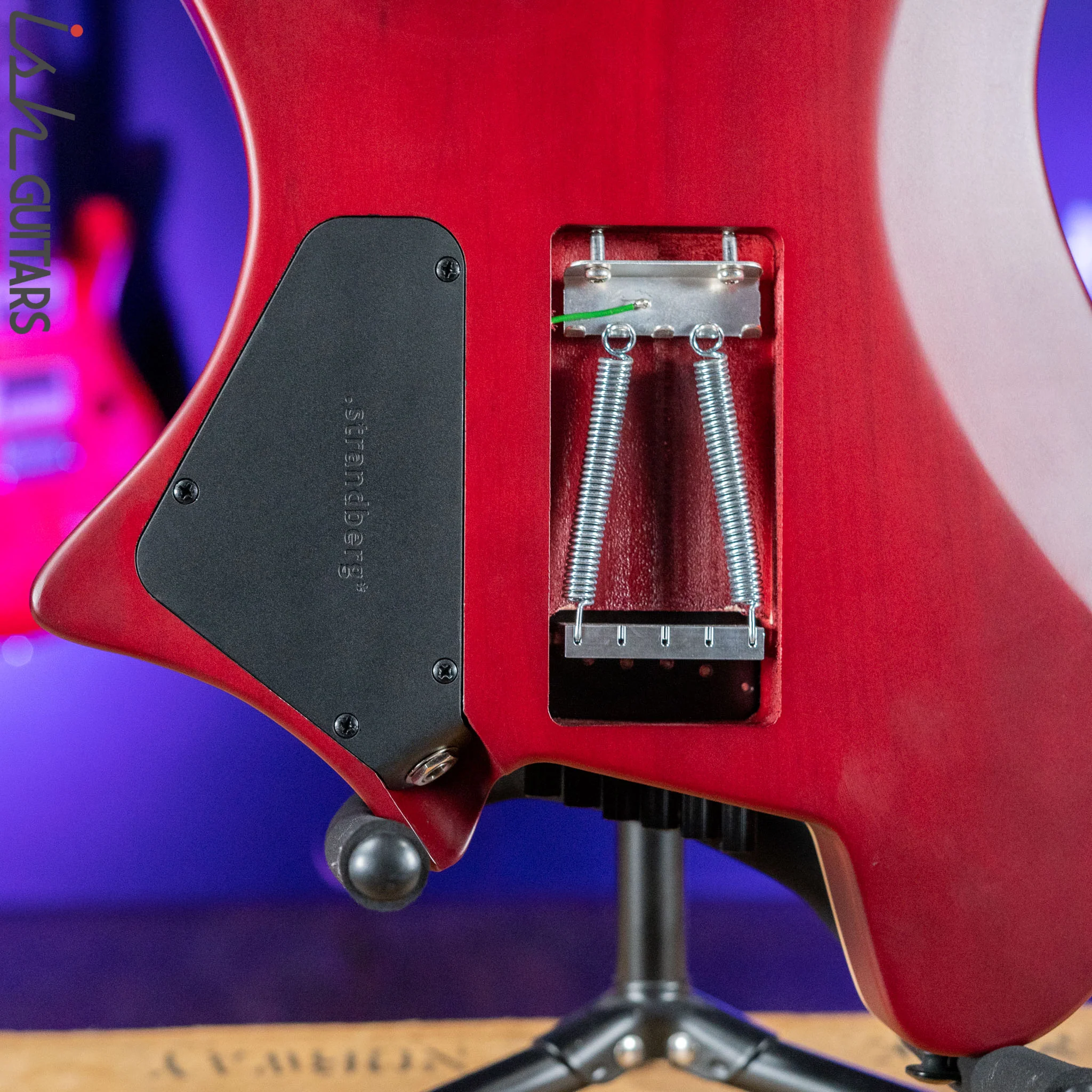 Strandberg Boden Standard NX 6 Multiscale Headless Guitar Tremolo Red - Image 9