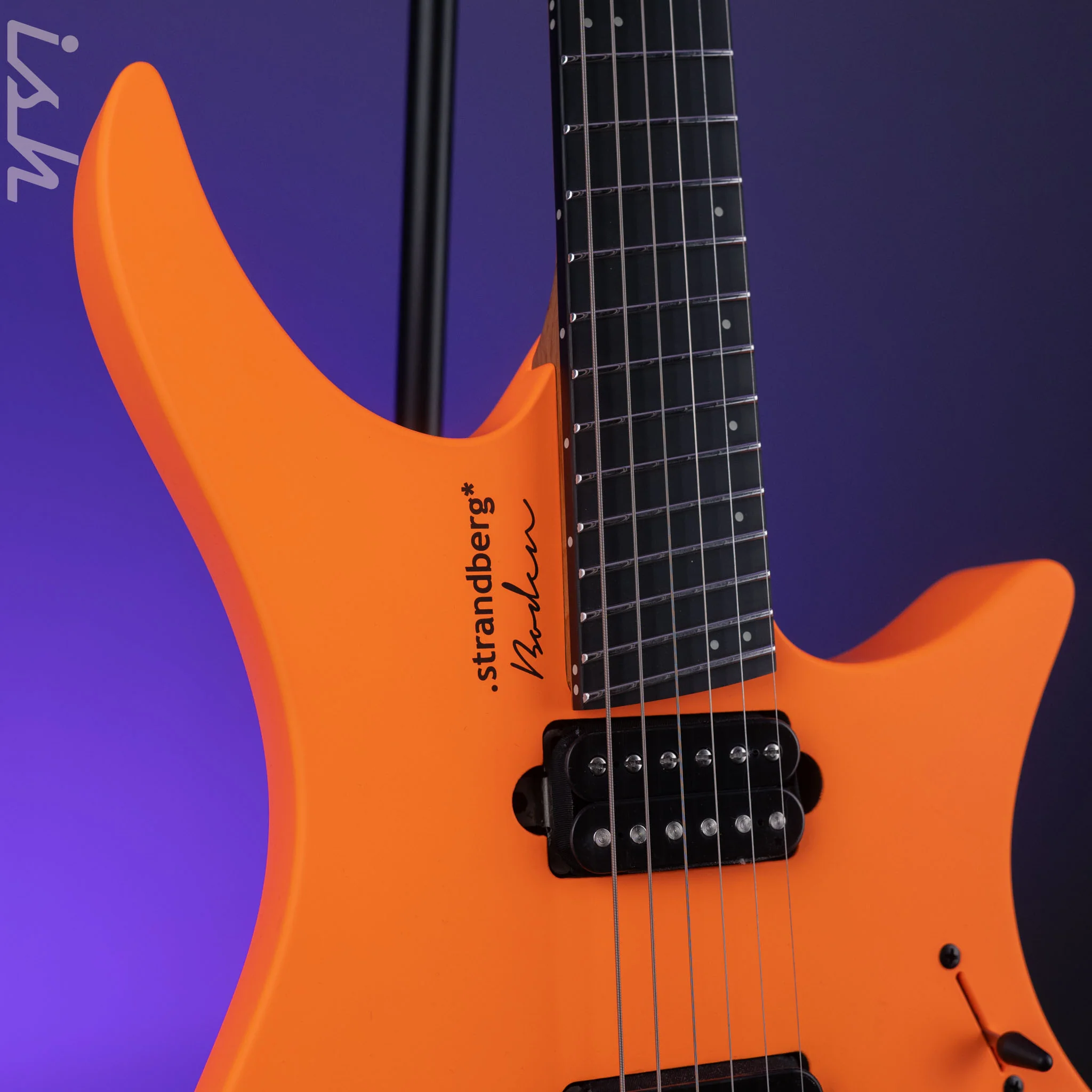 Strandberg Boden Standard NX 6 Tremolo Neon Orange - Image 3