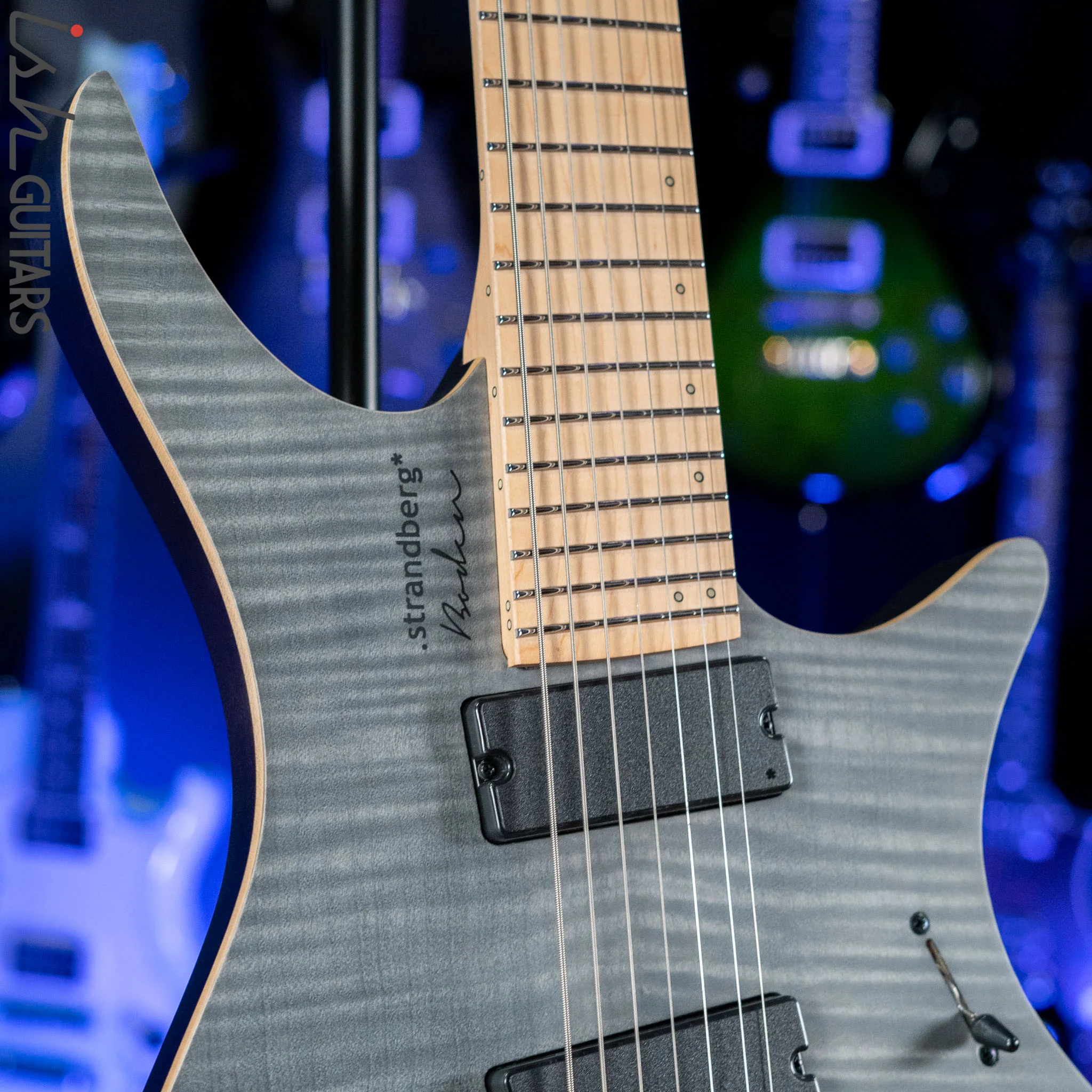 Strandberg Boden Standard NX 7 Multiscale Headless Guitar Charcoal - Image 3