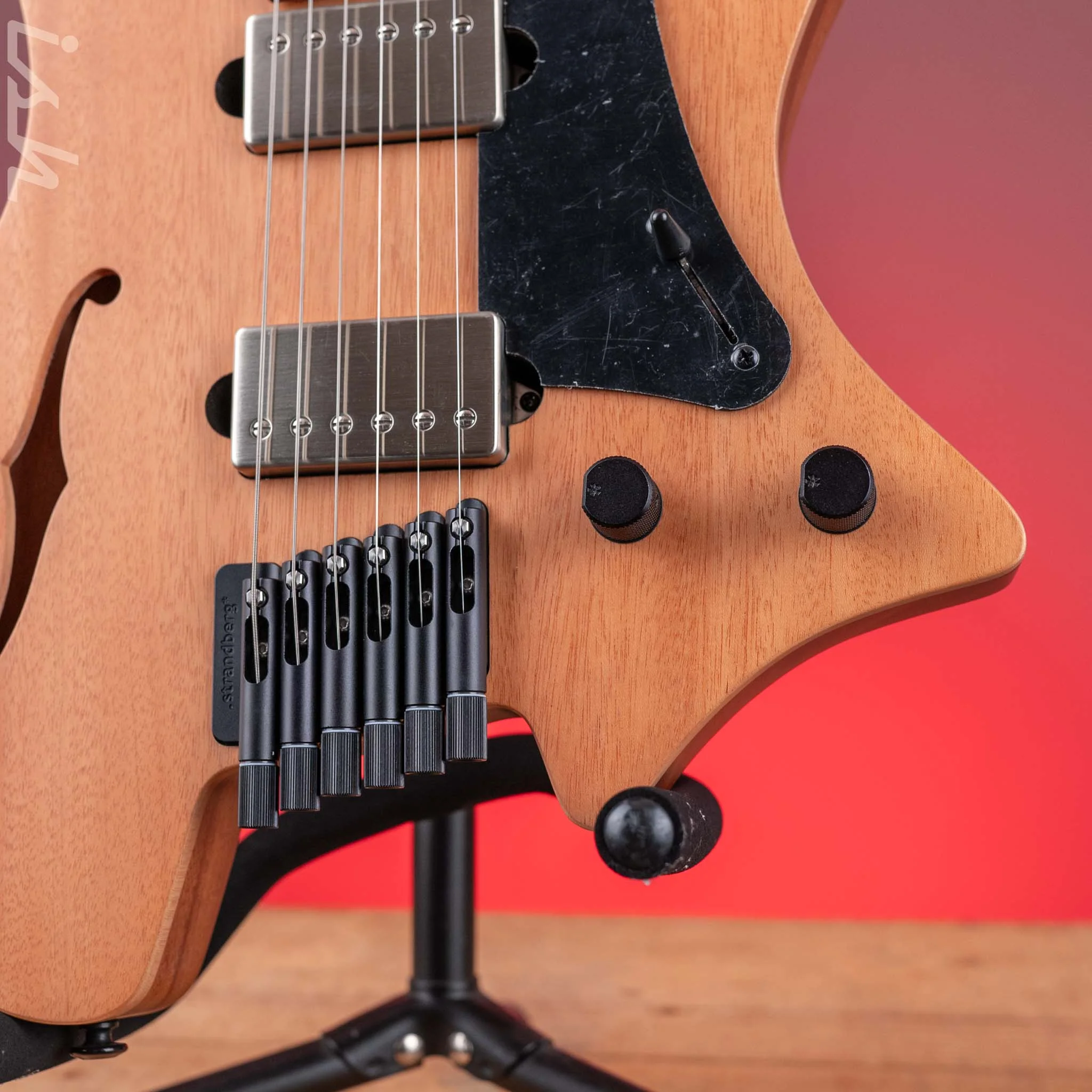 Strandberg Sälen Jazz NX 6 Electric Guitar Natural - Image 4