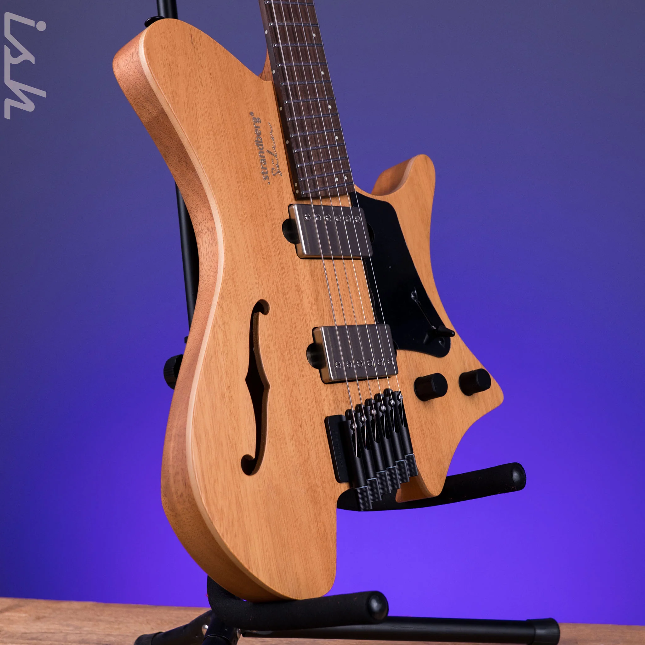 Strandberg Sälen Jazz NX 6 Electric Guitar Natural - Image 3