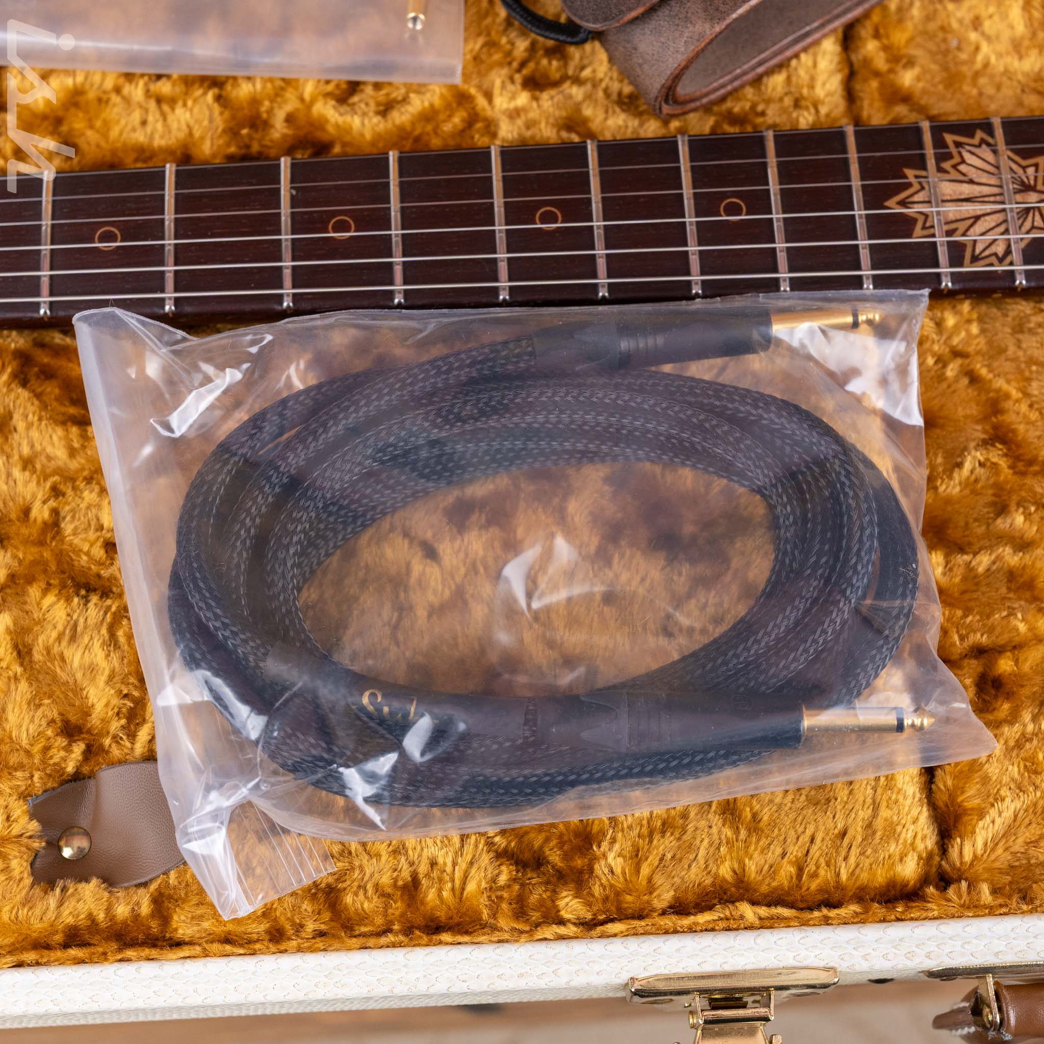 2015 Suhr Modern Carve Natural Top Figured Redwood Collection #27214 - Image 19