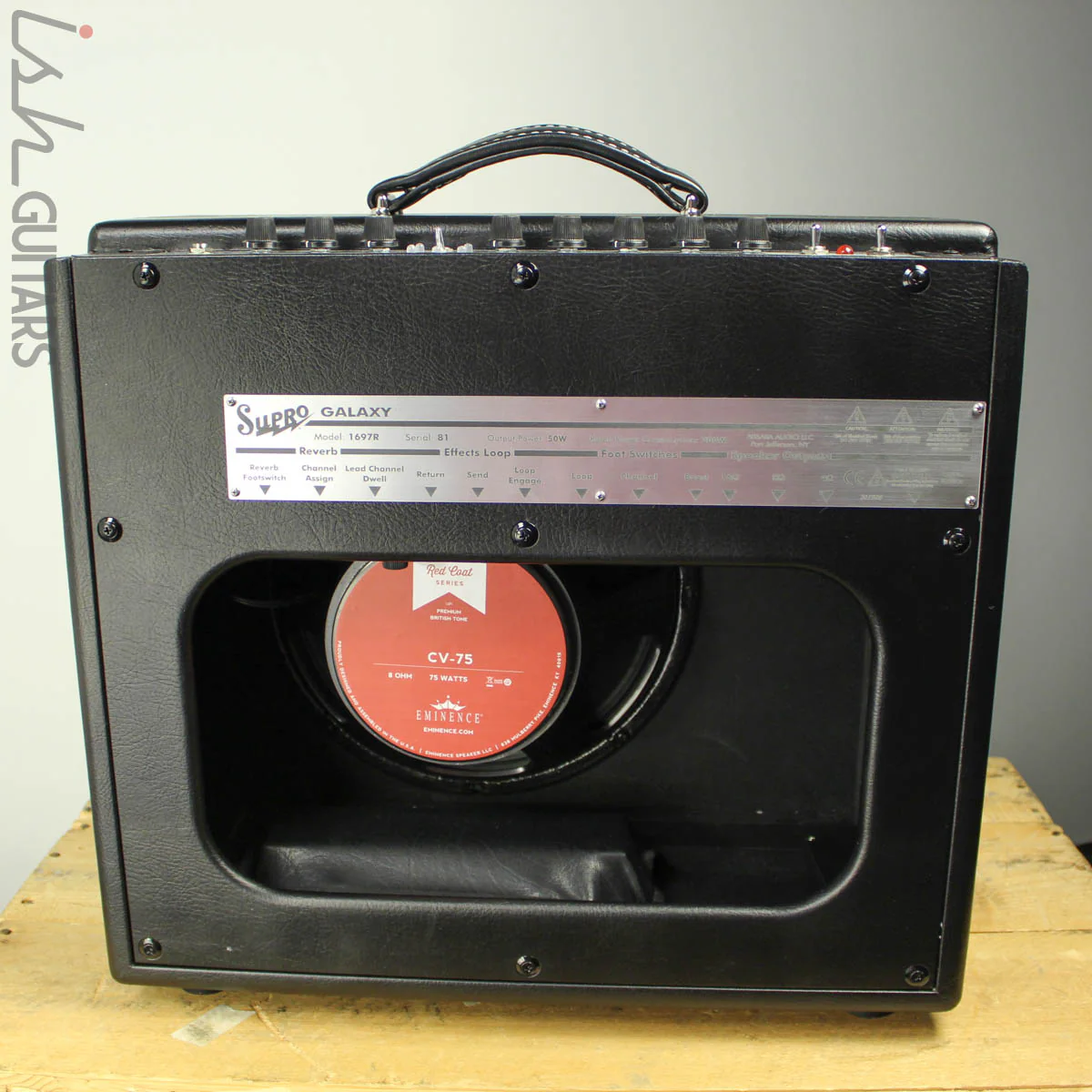Supro 1697R Galaxy Combo 2 Channel 50W 1x12 Combo - Image 8