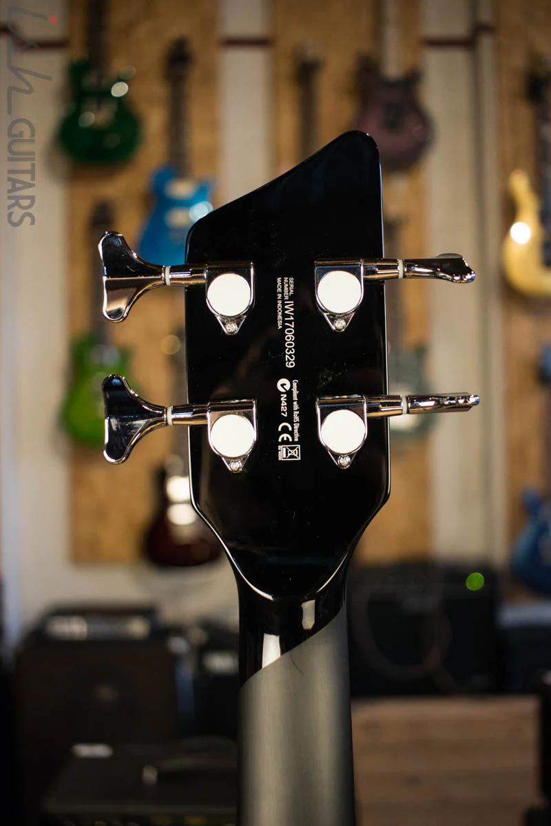 Supro 2043 Huntington III Short Scale with Piezo Pickup Flame Tobacco Sunburst Store Demo - Image 6