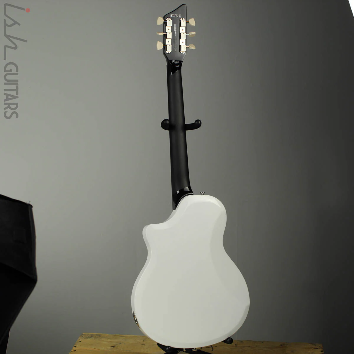 Supro David Bowie Limited Edition Dual Tone Electric Guitar White Finish - Image 6