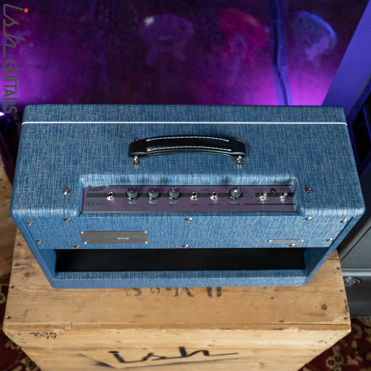 Supro Keeley Custom 12 25-Watt 1x12" Tube Guitar Amp Combo Demo - Image 3