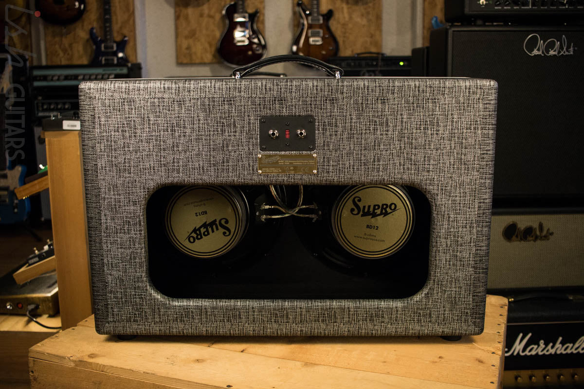 Supro 1799 Statesman 150W 2x12 Guitar Extension Speaker Cabinet - Image 3