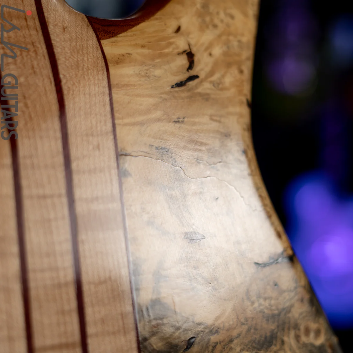 Surine Quest Series I 5-String Bass Natural Buckeye Burl - Image 14