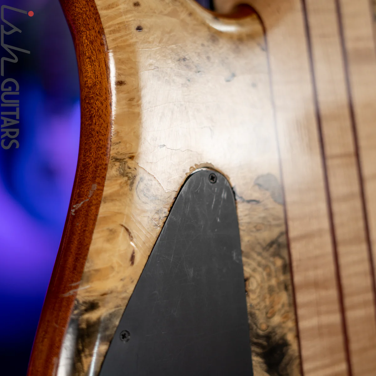 Surine Quest Series I 5-String Bass Natural Buckeye Burl - Image 15