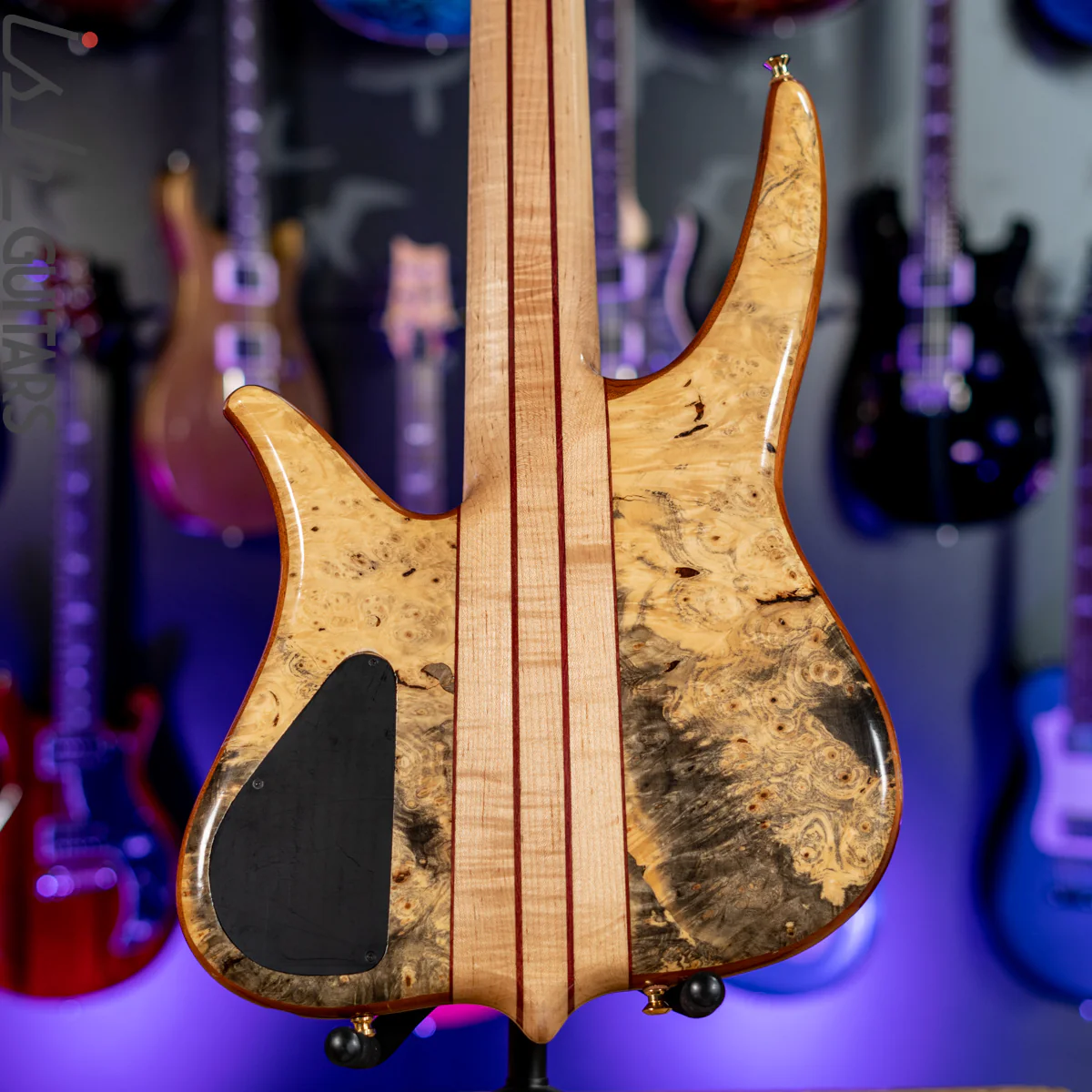 Surine Quest Series I 5-String Bass Natural Buckeye Burl - Image 8
