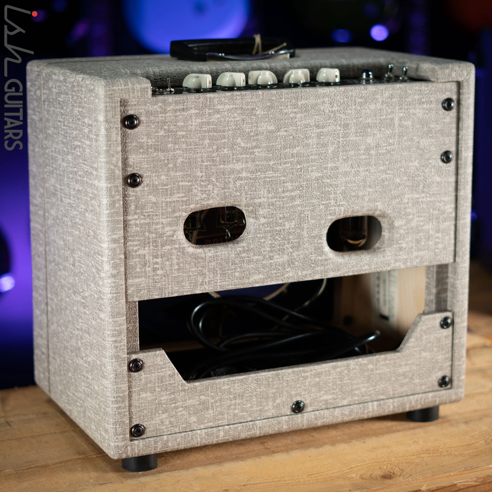 Swart Space Tone Tremolo Amp Head Fawn Tolex - Image 4