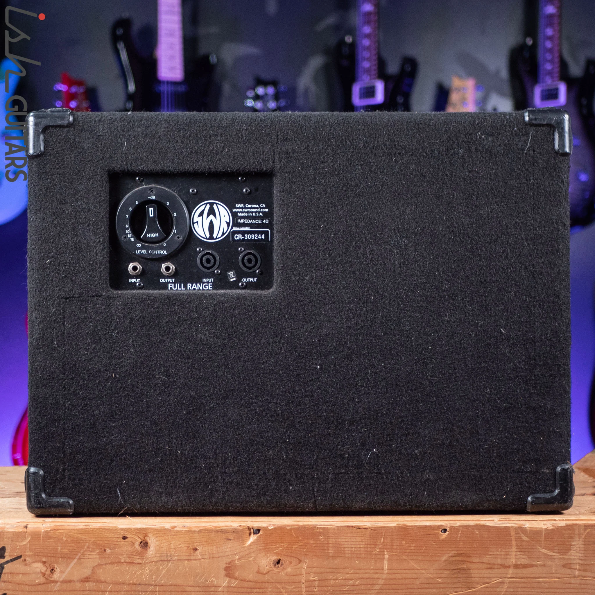 SWR Goliath Jr III 4 Ohm Bass Cabinet Black/Chrome - Image 7