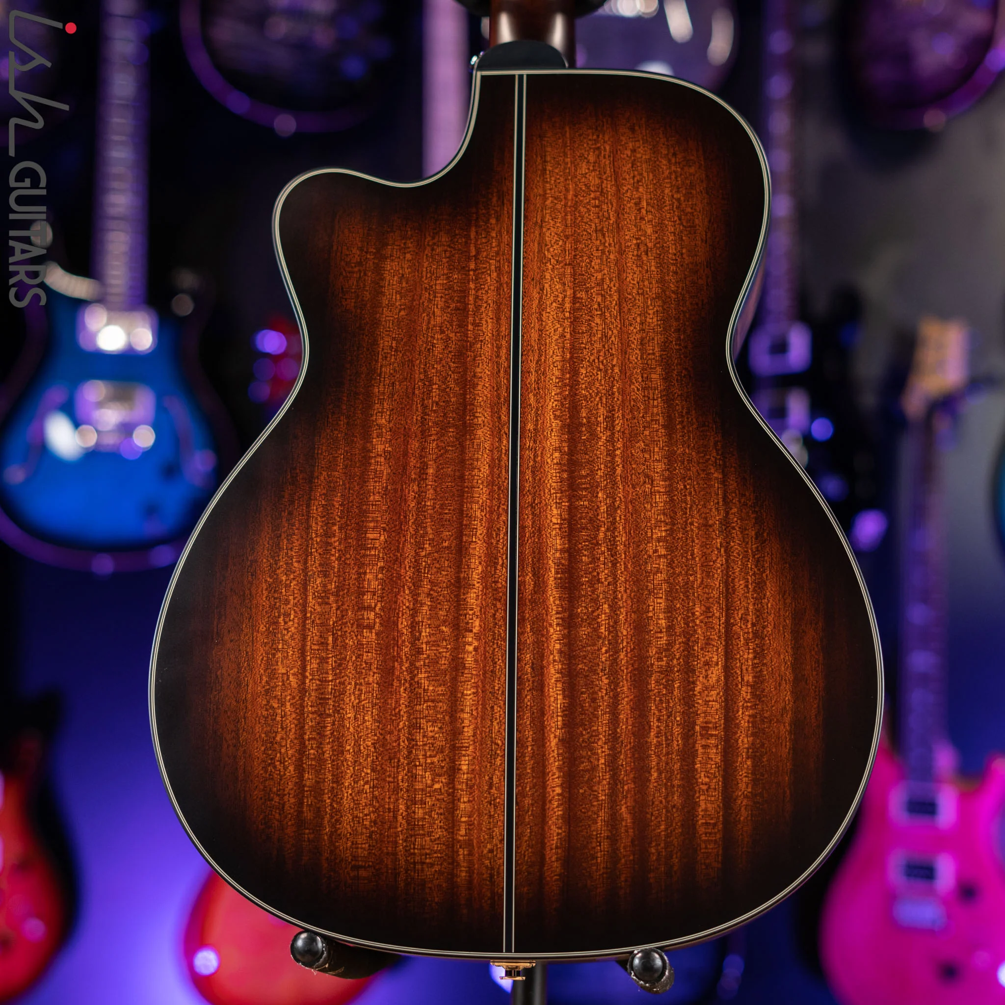 Takamine CP771MCSB Acoustic Electric Guitar Shadow Burst Satin - Image 8