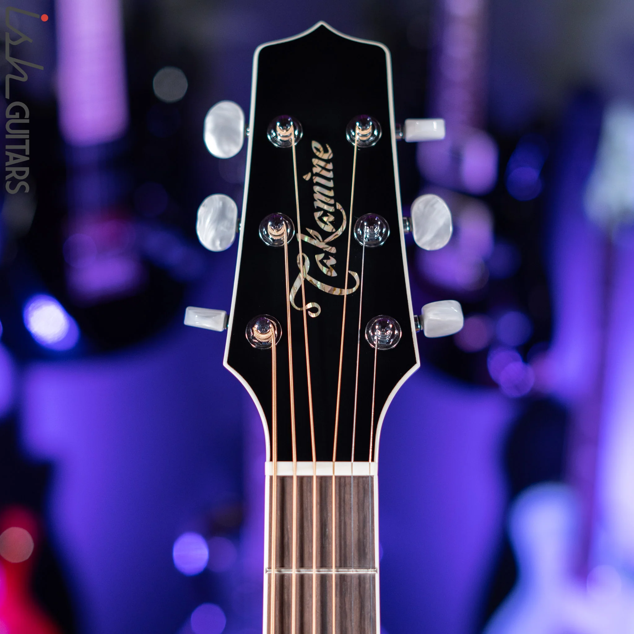Takamine EF341DX Legacy Deluxe Acoustic Guitar Black - Image 5