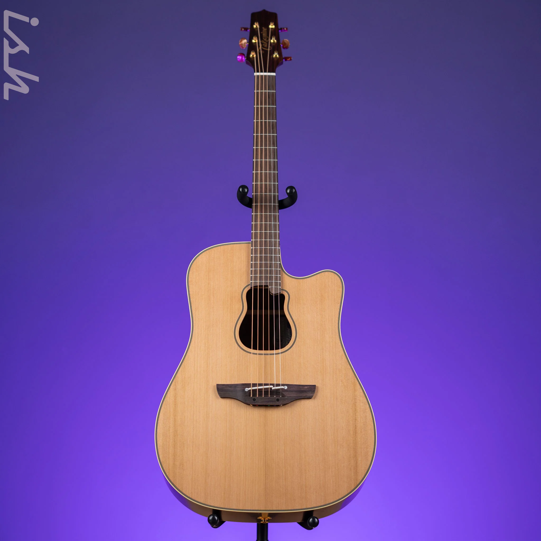 Takamine GB7C Garth Brooks Signature Acoustic-Electric Guitar Natural Demo - Image 2