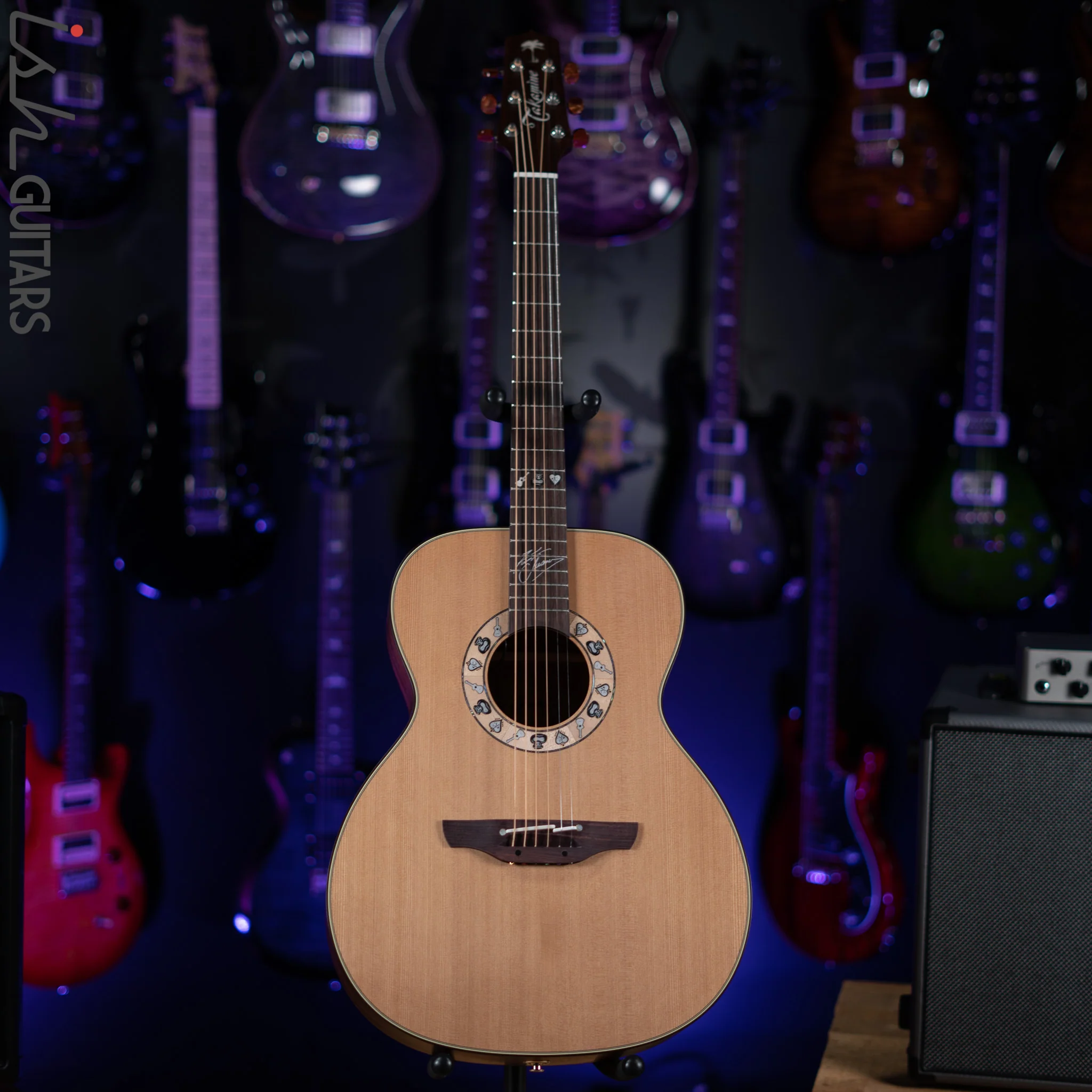 Takamine KC70 Kenny Chesney Signature Model Natural - Image 3