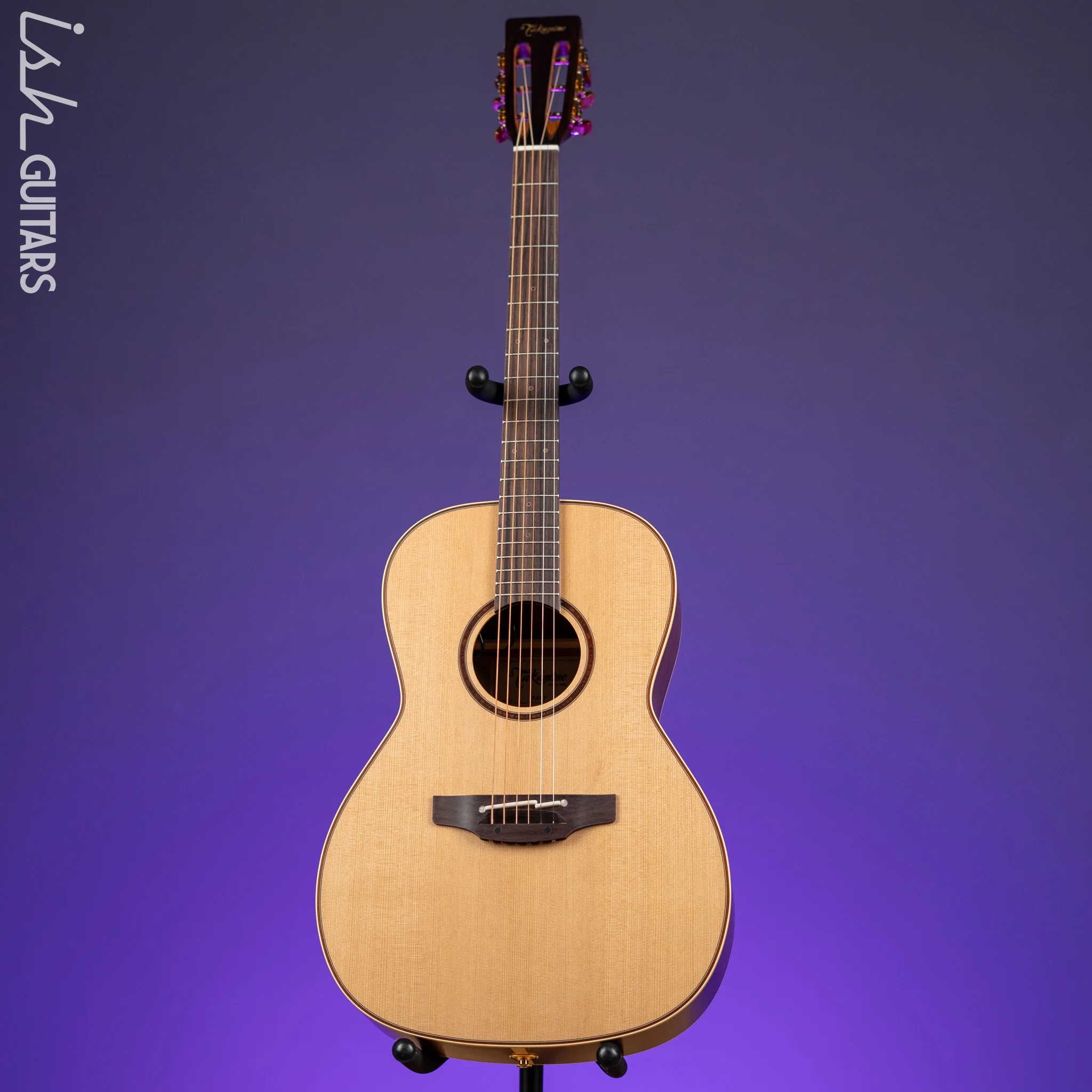 Takamine P3NY Acoustic-Electric Guitar Natural Satin Cedar - Image 2