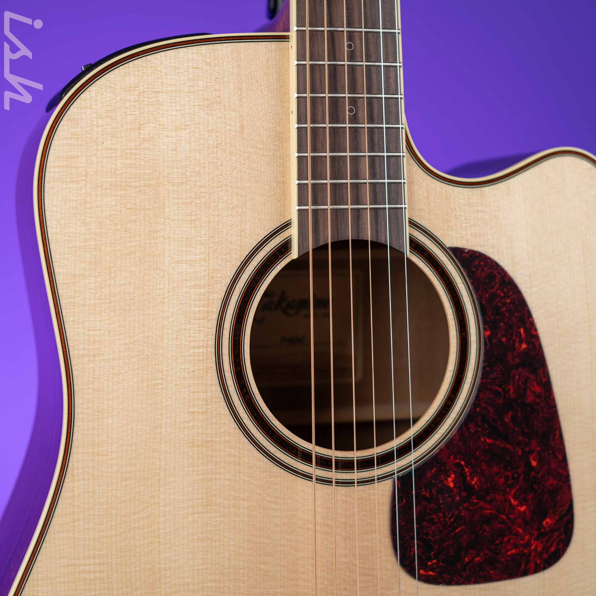 Takamine P4DC Dreadnought Cutaway Acoustic-Electric Guitar Demo - Image 3